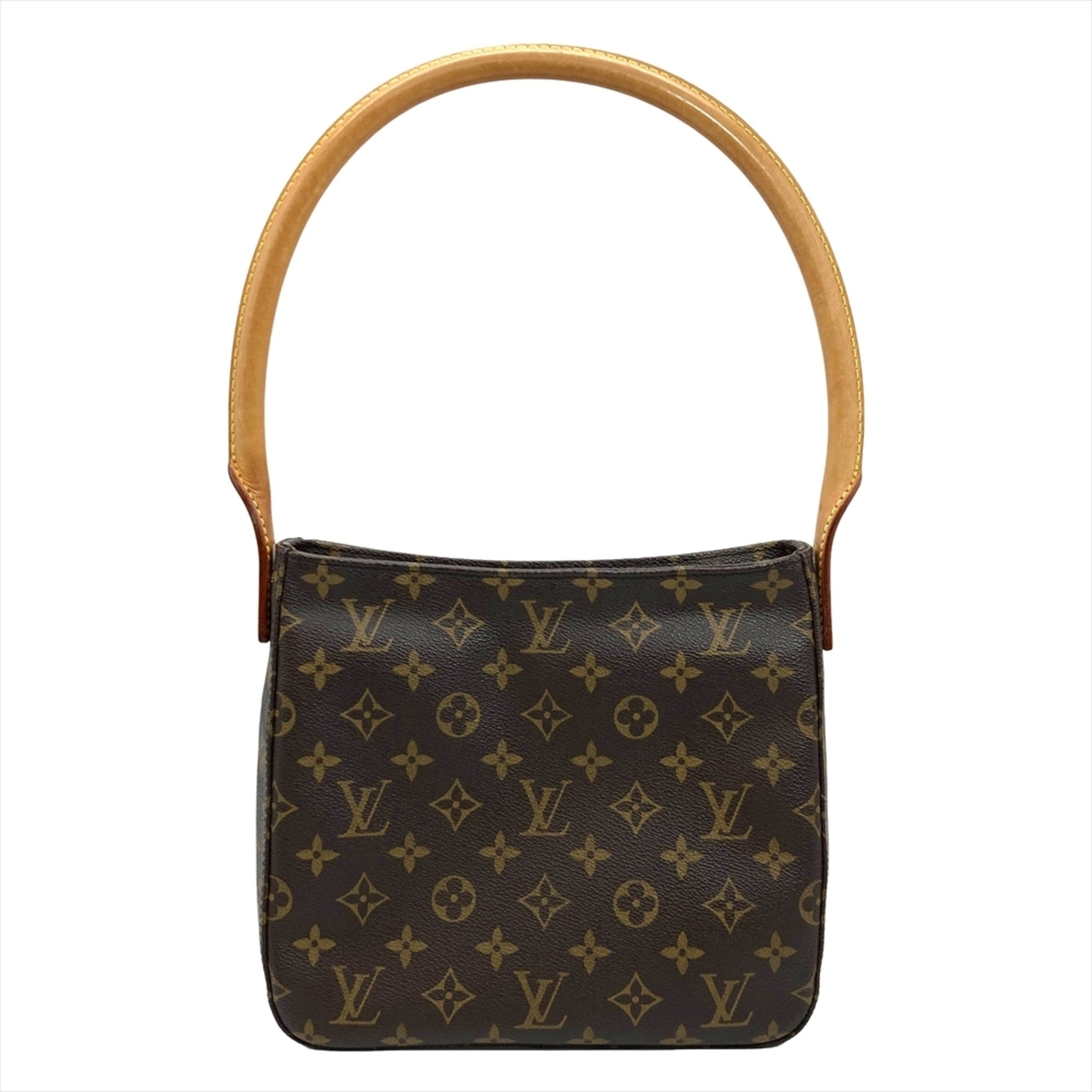 Louis Vuitton Brown Monogram Canvas Handbag (Pre-Owned)