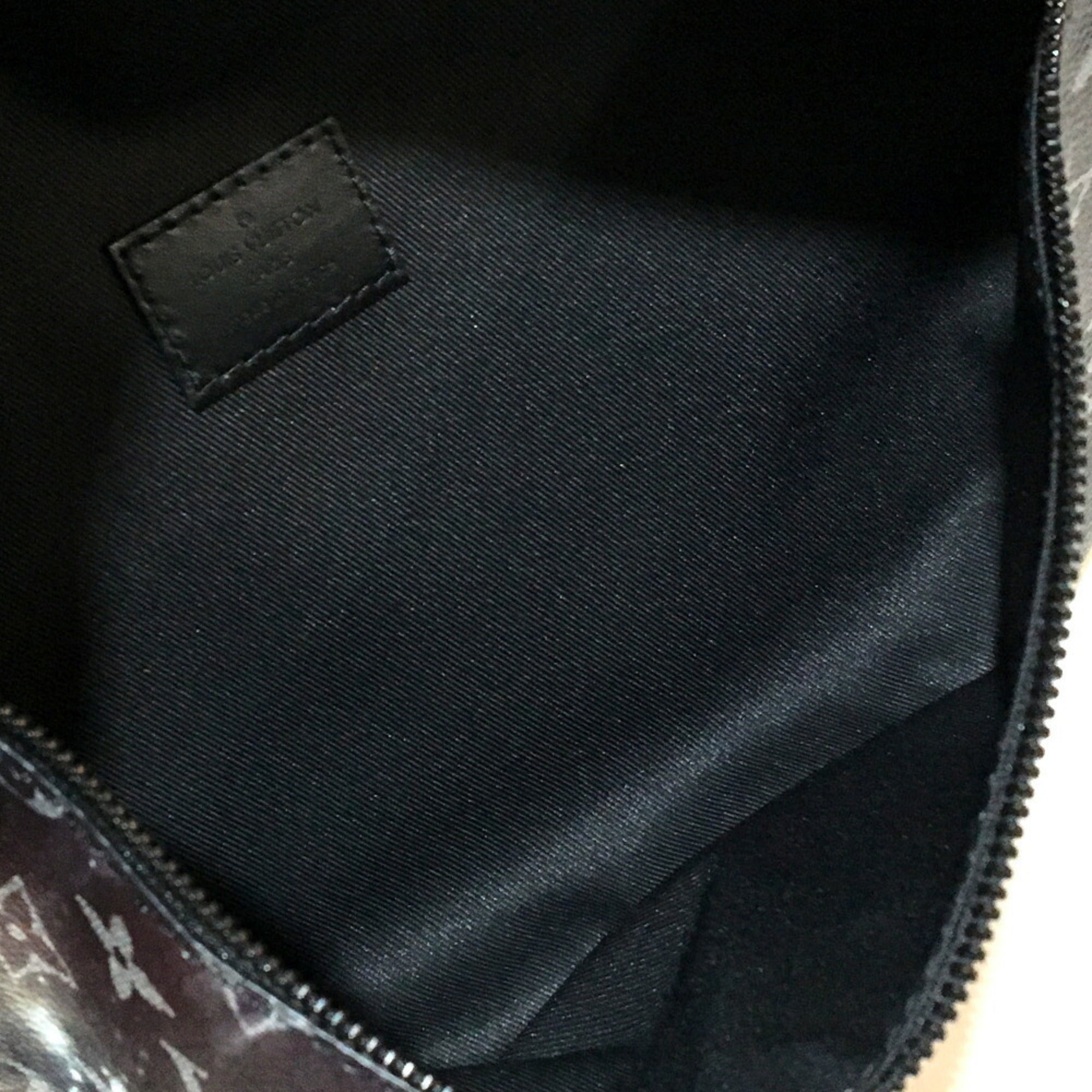 Louis Vuitton Black Monogram Sling Bag (Pre-Owned)