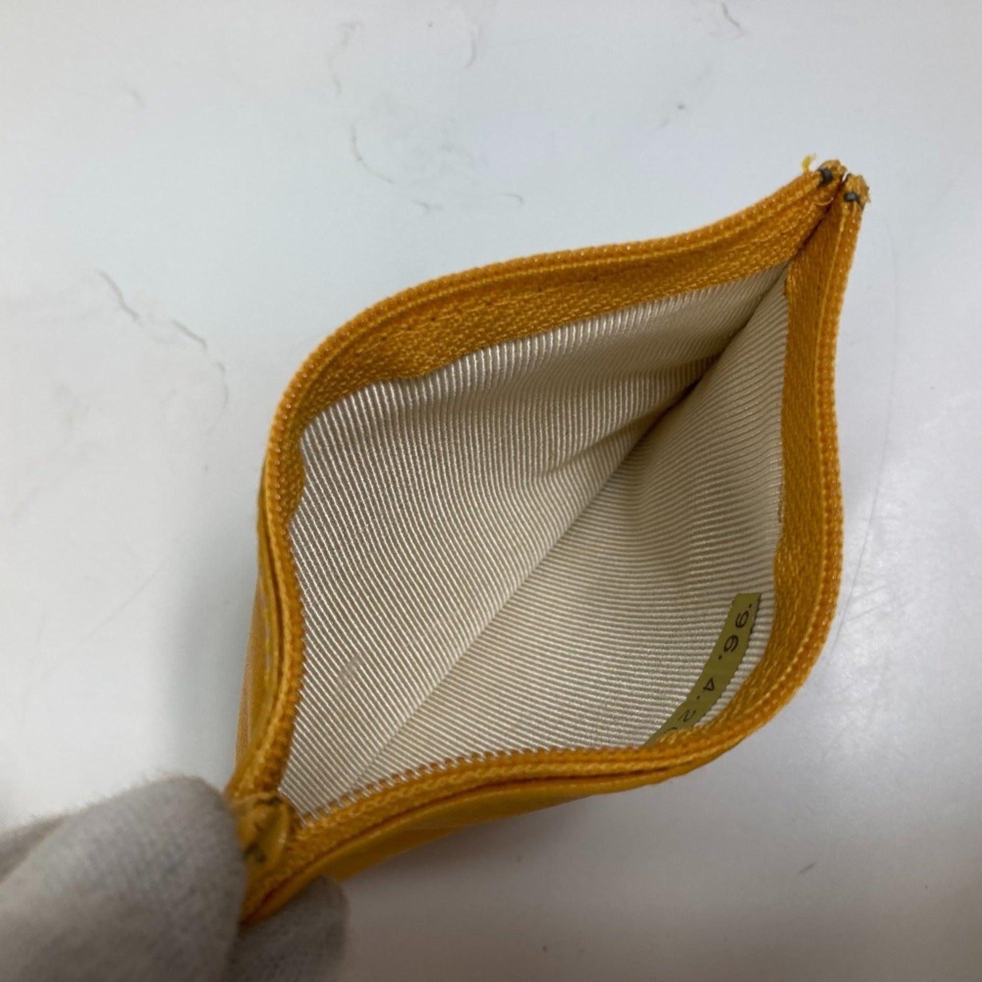 Chanel Yellow Leather Backpack (Pre-Owned)
