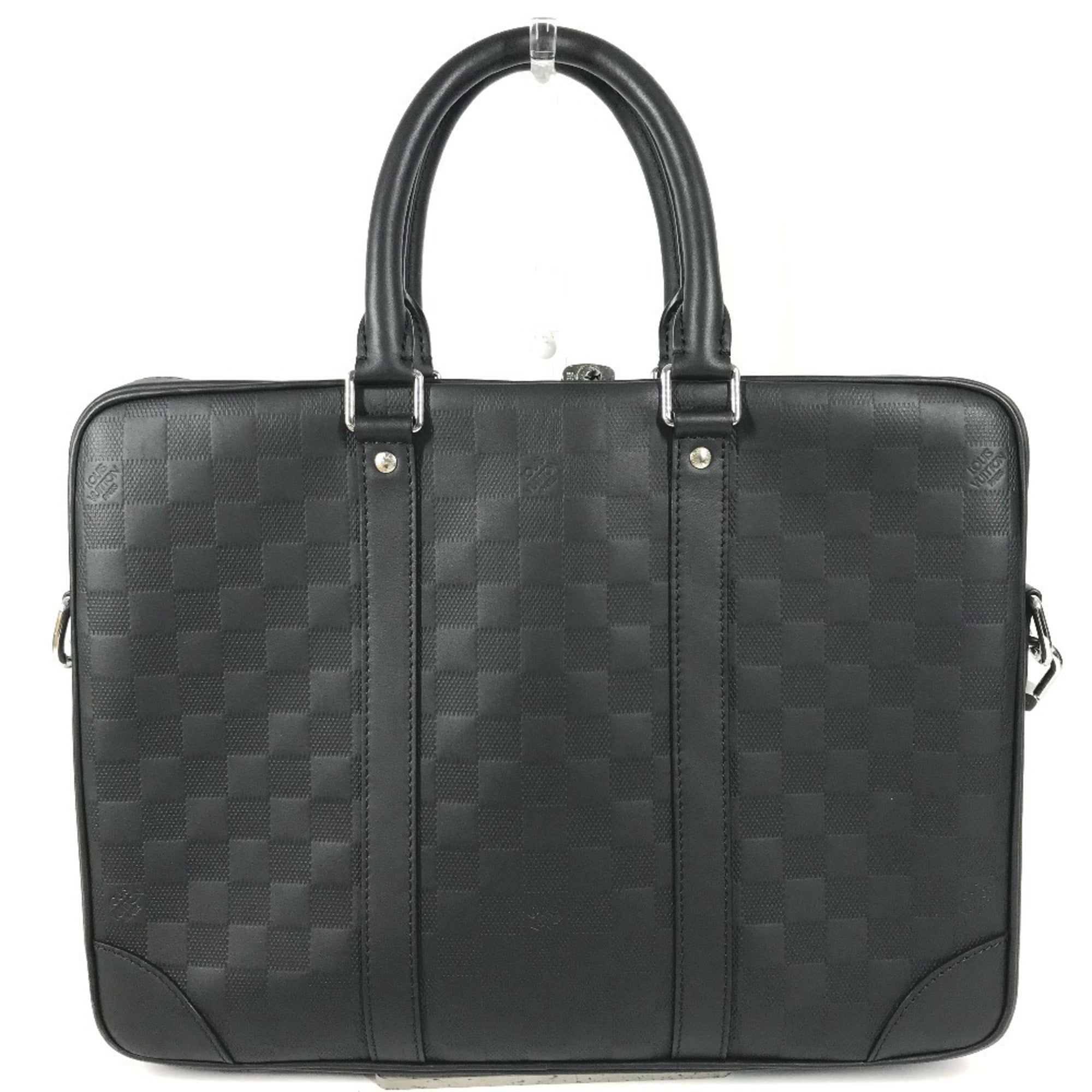 Louis Vuitton Black Infini Onyx Damier Infini Handbag Shoulder Bag (Pre-Owned)