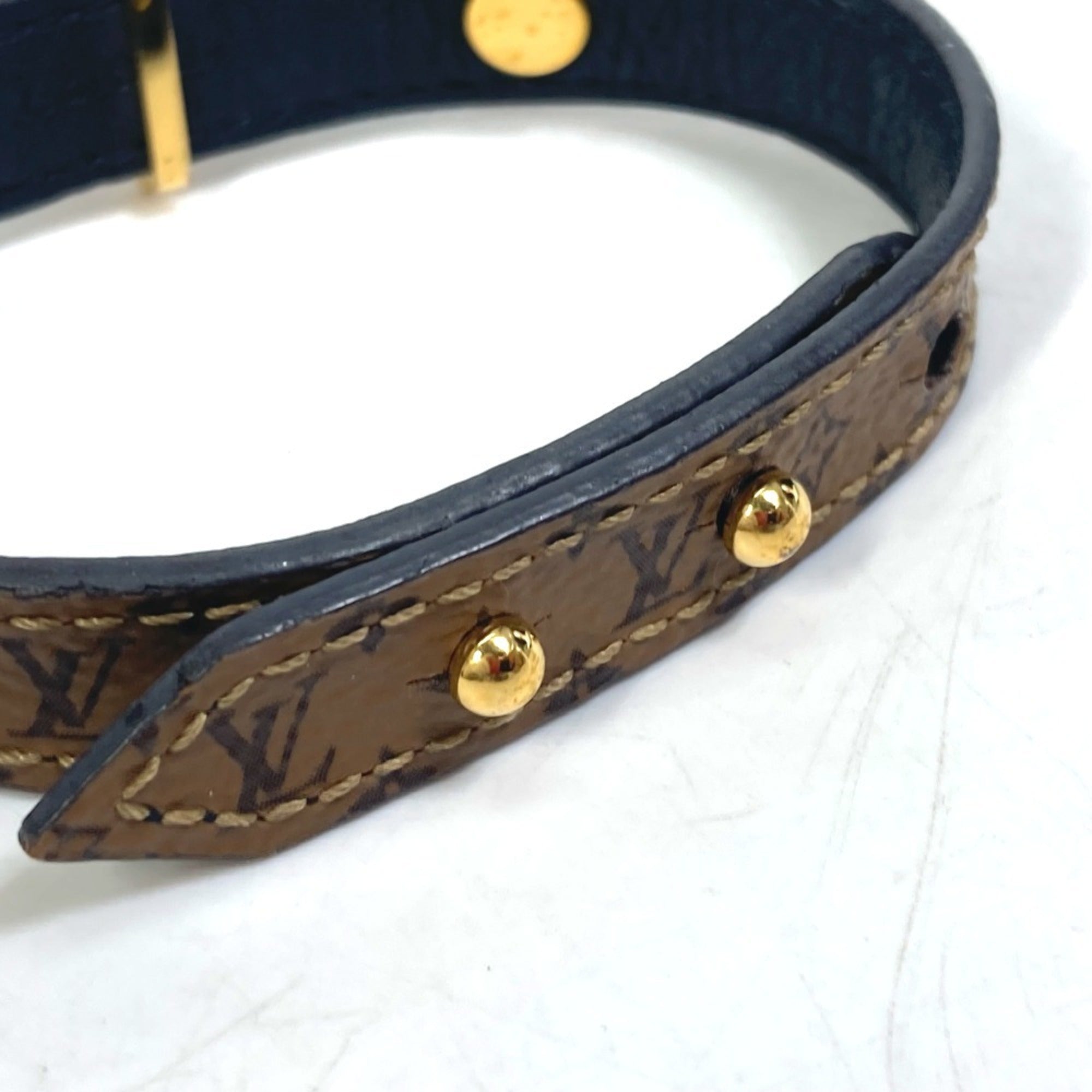 Louis Vuitton Monogram Brown Monogram Charm Bracelet (Pre-Owned)