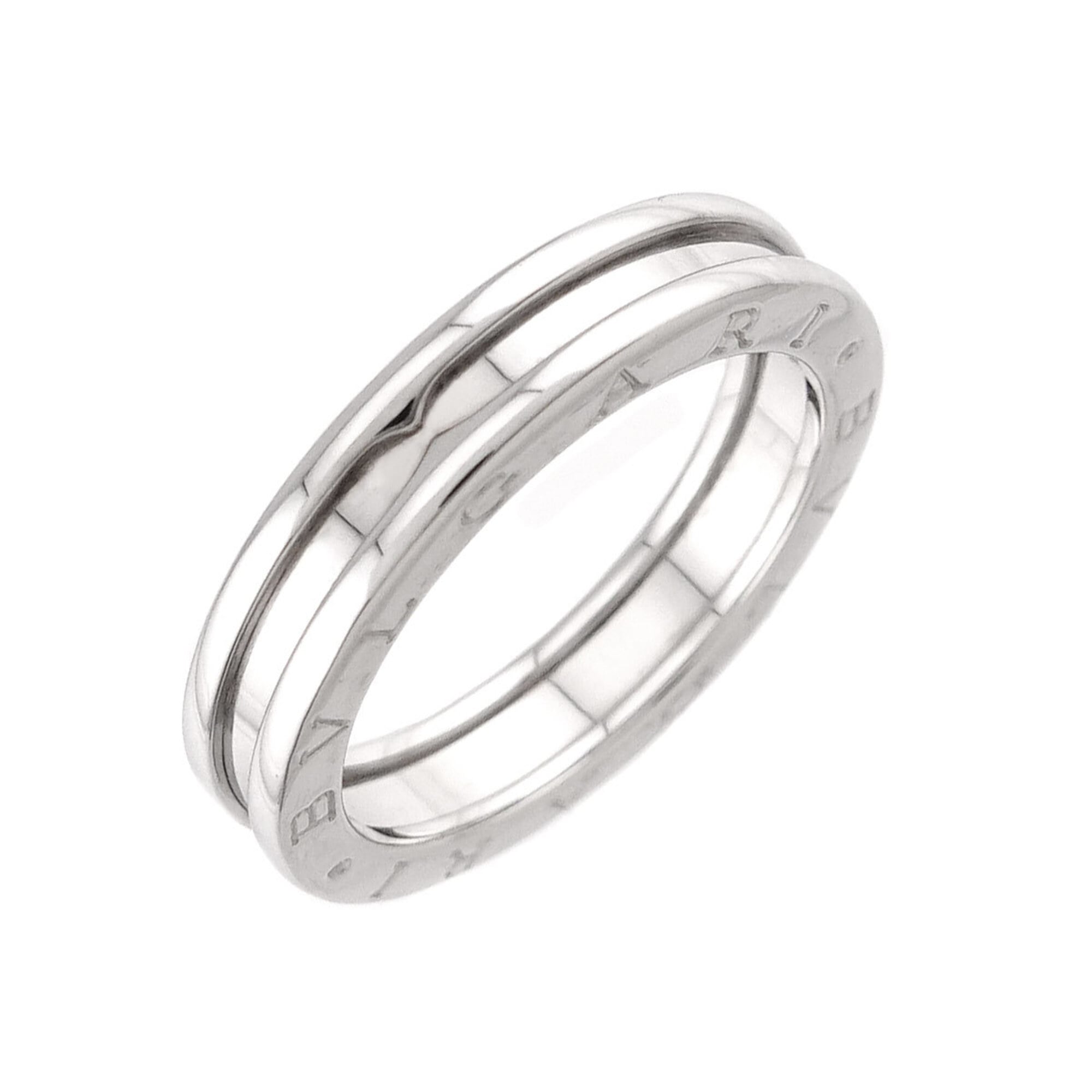 Bvlgari White Gold (18K) Band Ring (Pre-Owned)