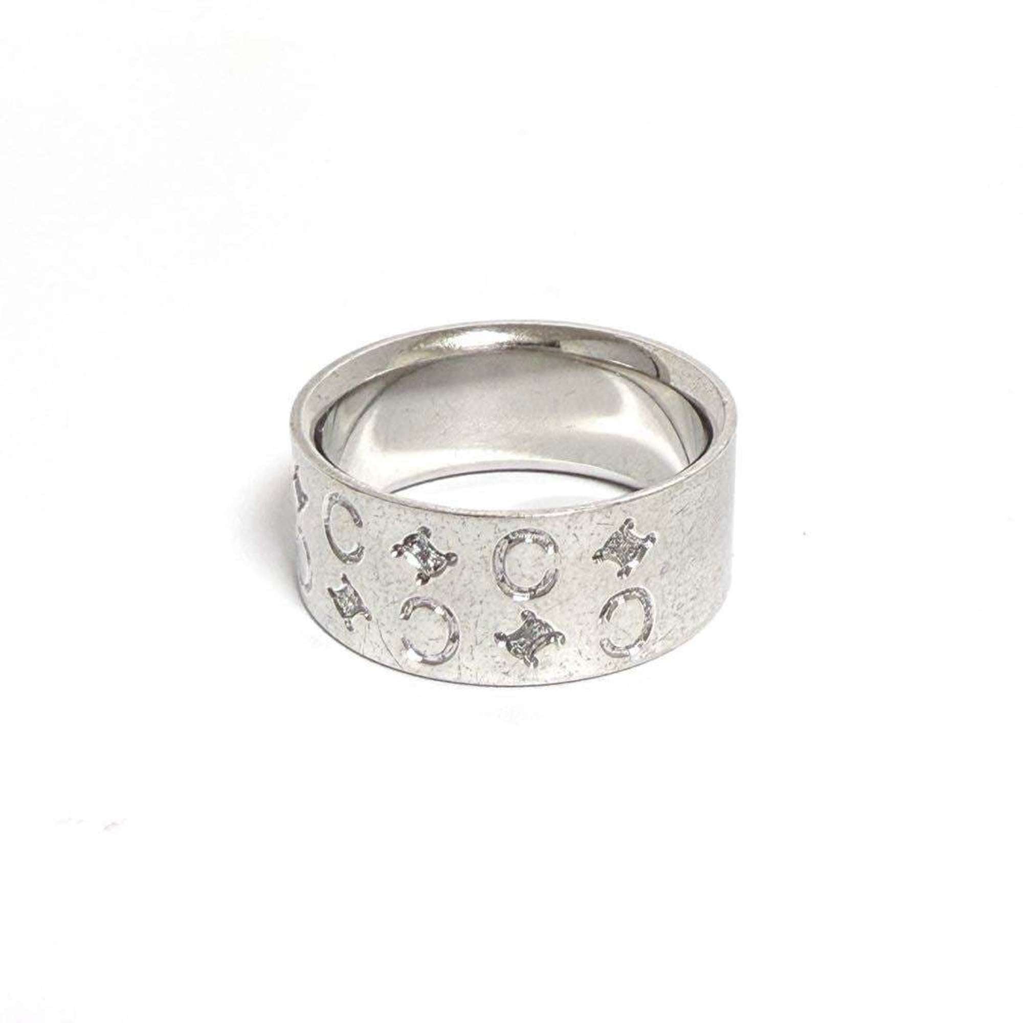 Celine Silver Band Ring (Pre-Owned)