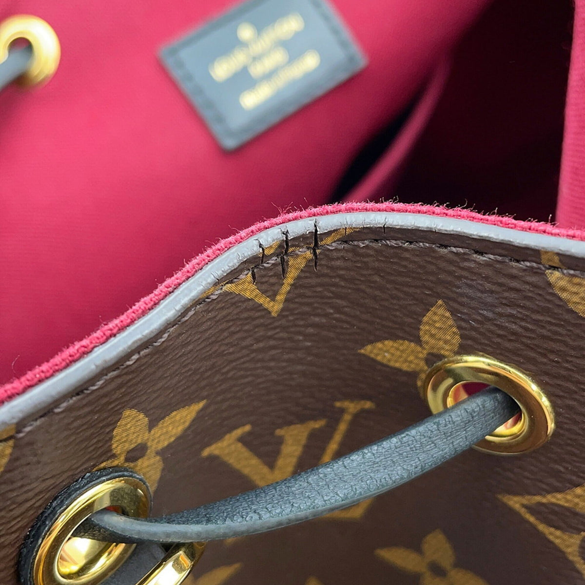 Louis Vuitton Monogram Black Bordeaux Monogram Noir Monogram Backpack Handbag (Pre-Owned)