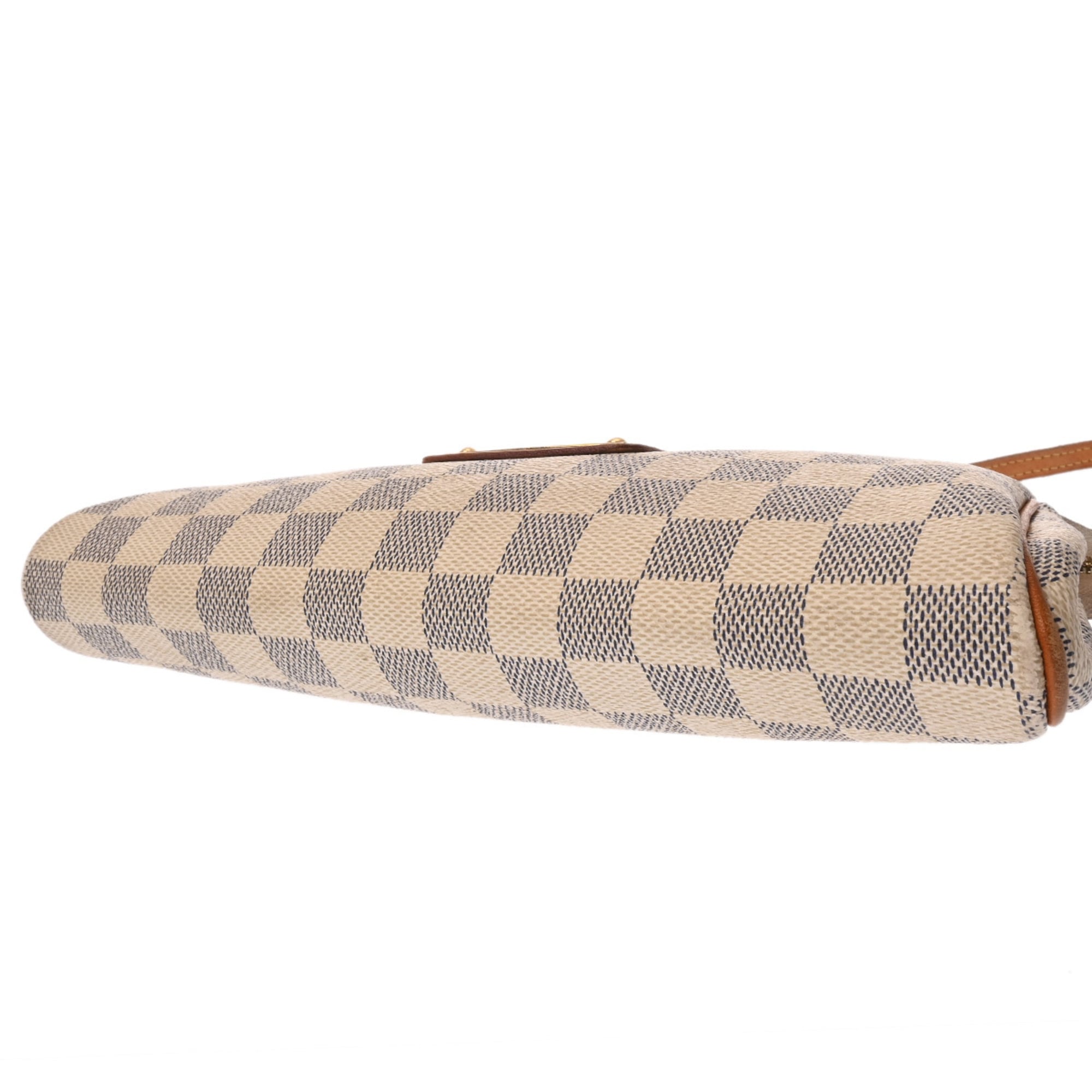 Louis Vuitton Damier Azur White Damier Azur Shoulder Bag (Pre-Owned)