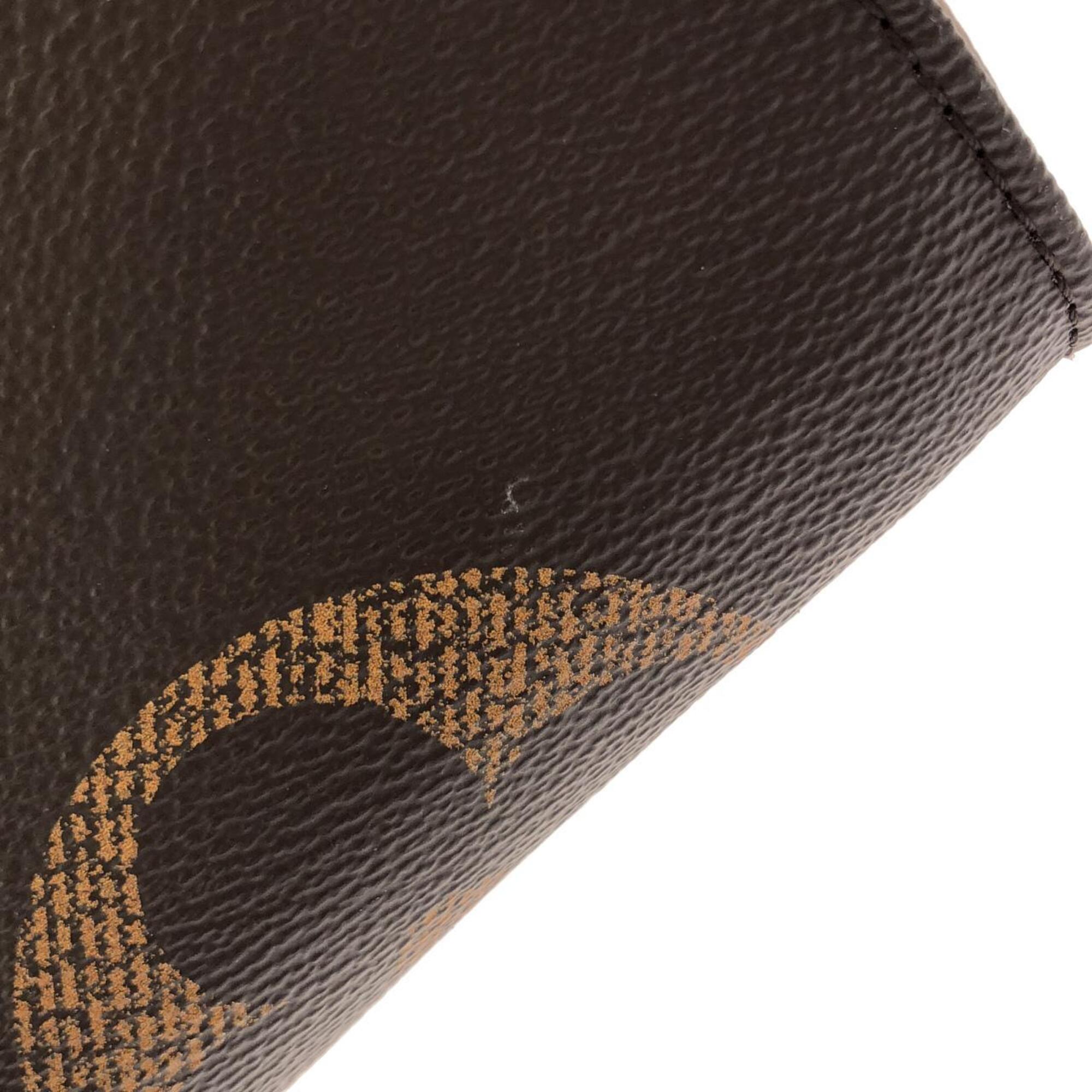 Louis Vuitton Marron Coated Canvas Handbag (Pre-Owned)
