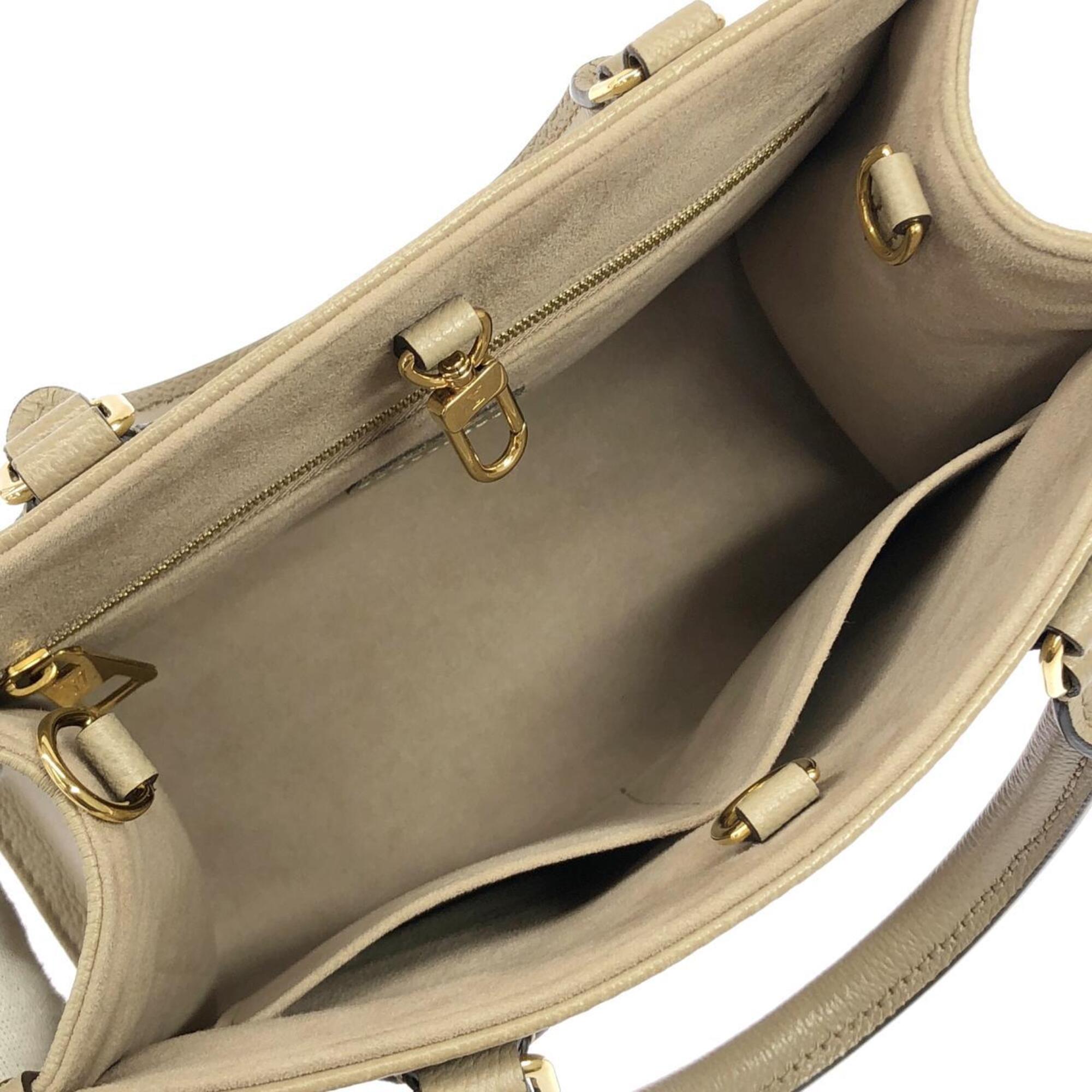 Louis Vuitton Bicolor Monogram Tourterelle Monogram Empreinte Handbag (Pre-Owned)
