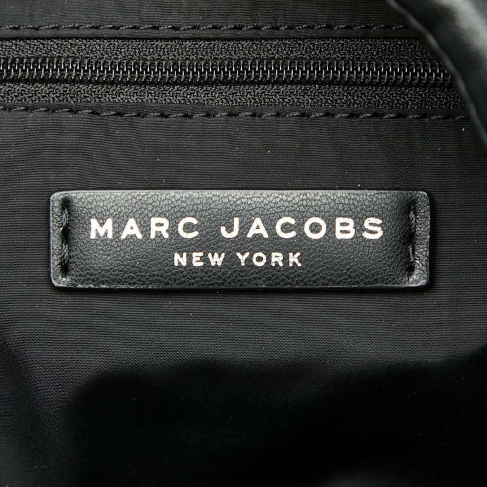 Marc Jacobs Black Quilting Backpack (Pre-Owned)