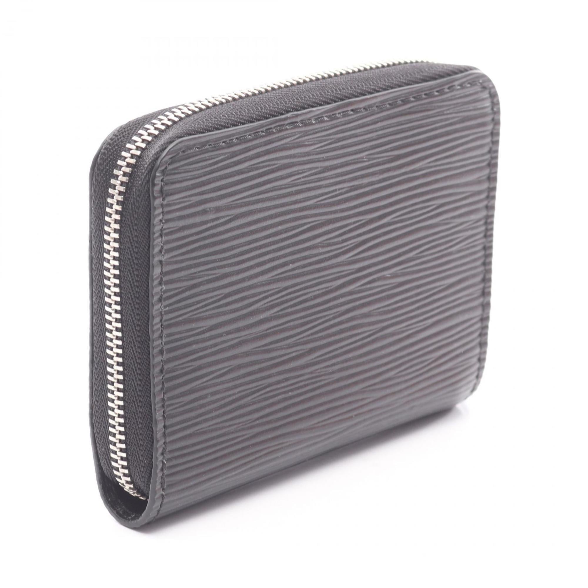 Louis Vuitton Epi Black Epi Leather Coin Purse/Coin Case (Pre-Owned)