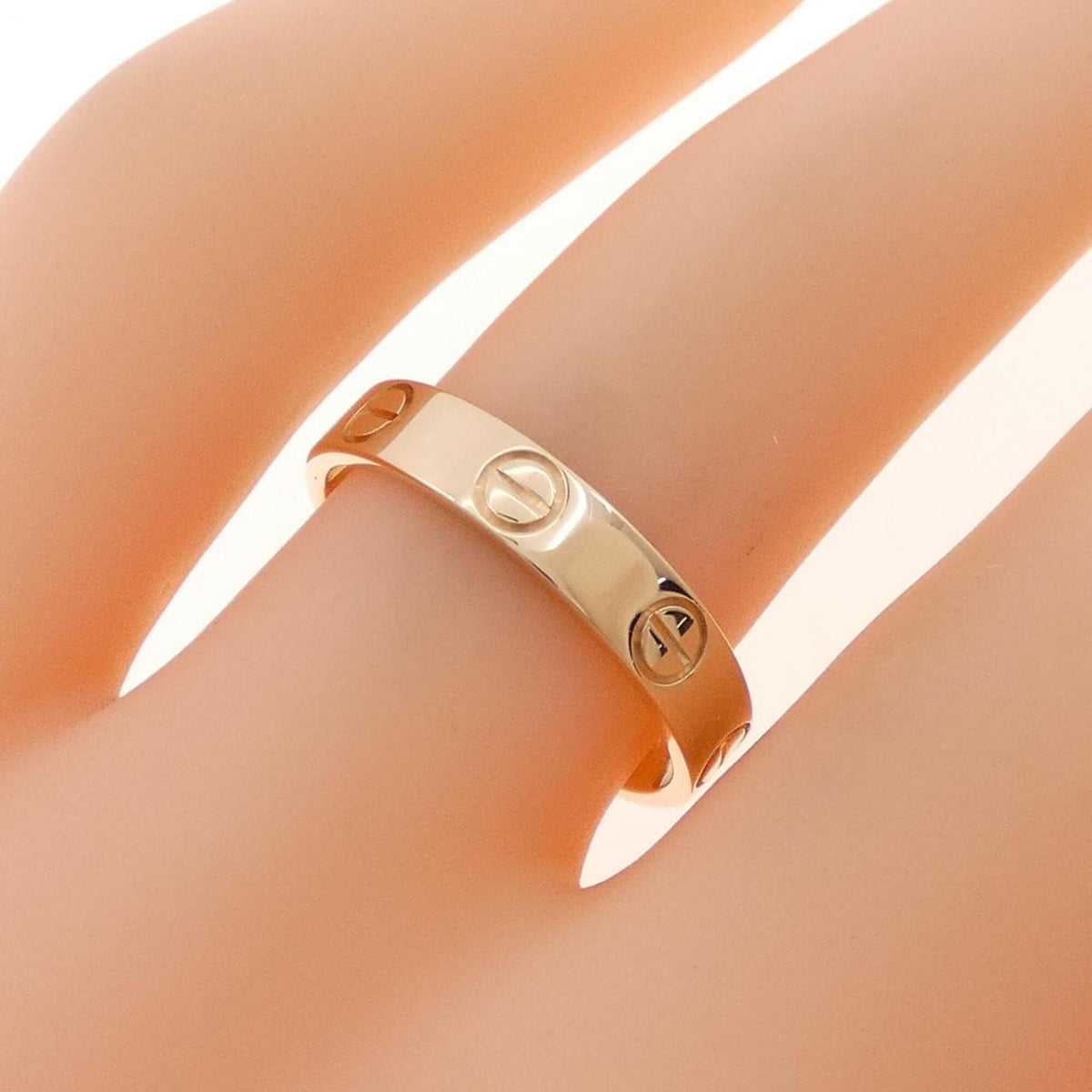 Cartier Pink Gold (18K) Band Ring (Pre-Owned)