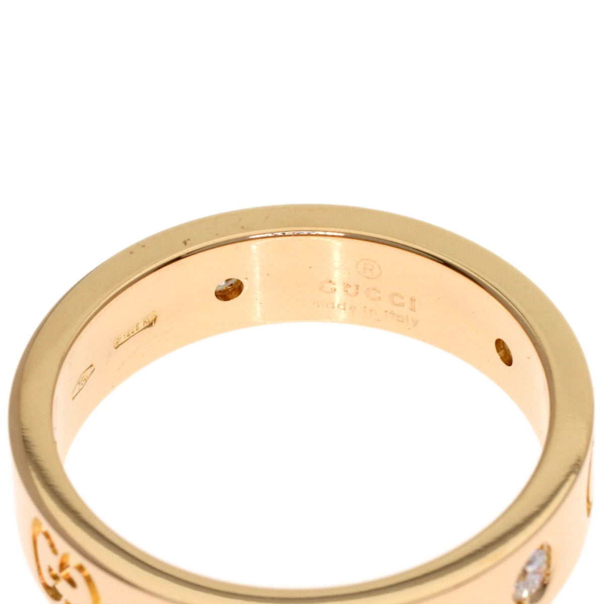 Gucci Pink Gold (18K) Band Ring (Pre-Owned)