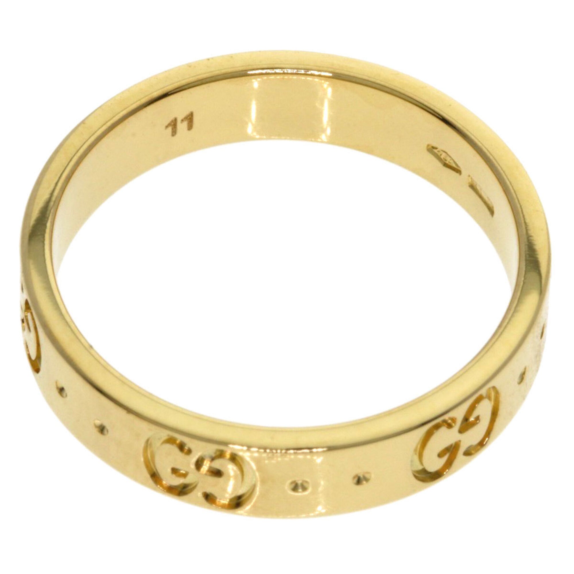 Gucci Yellow Gold (18K) Band Ring (Pre-Owned)