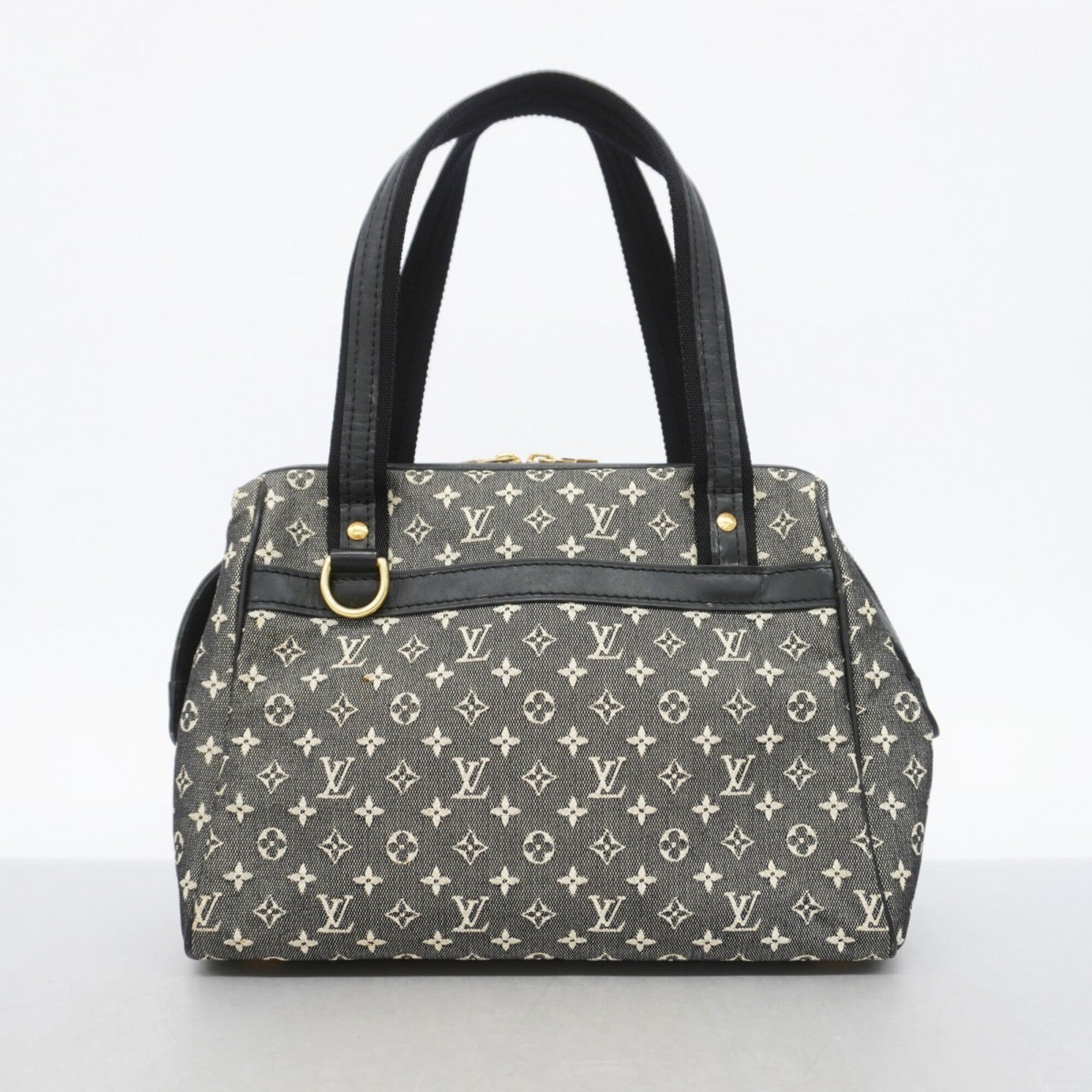 Louis Vuitton Noir Handbag (Pre-Owned)
