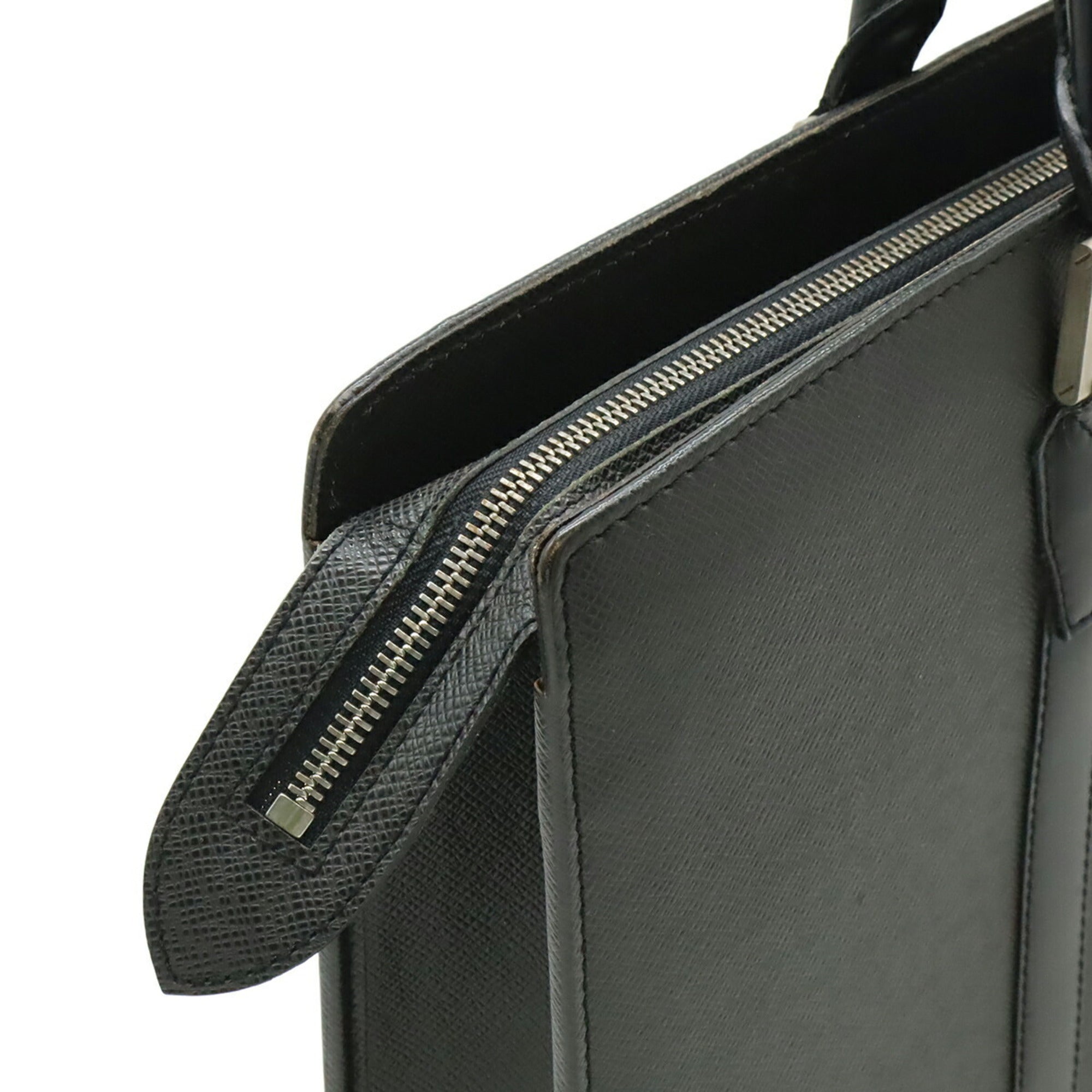 Louis Vuitton Ardoise Taiga Leather Leather Briefcase (Pre-Owned)
