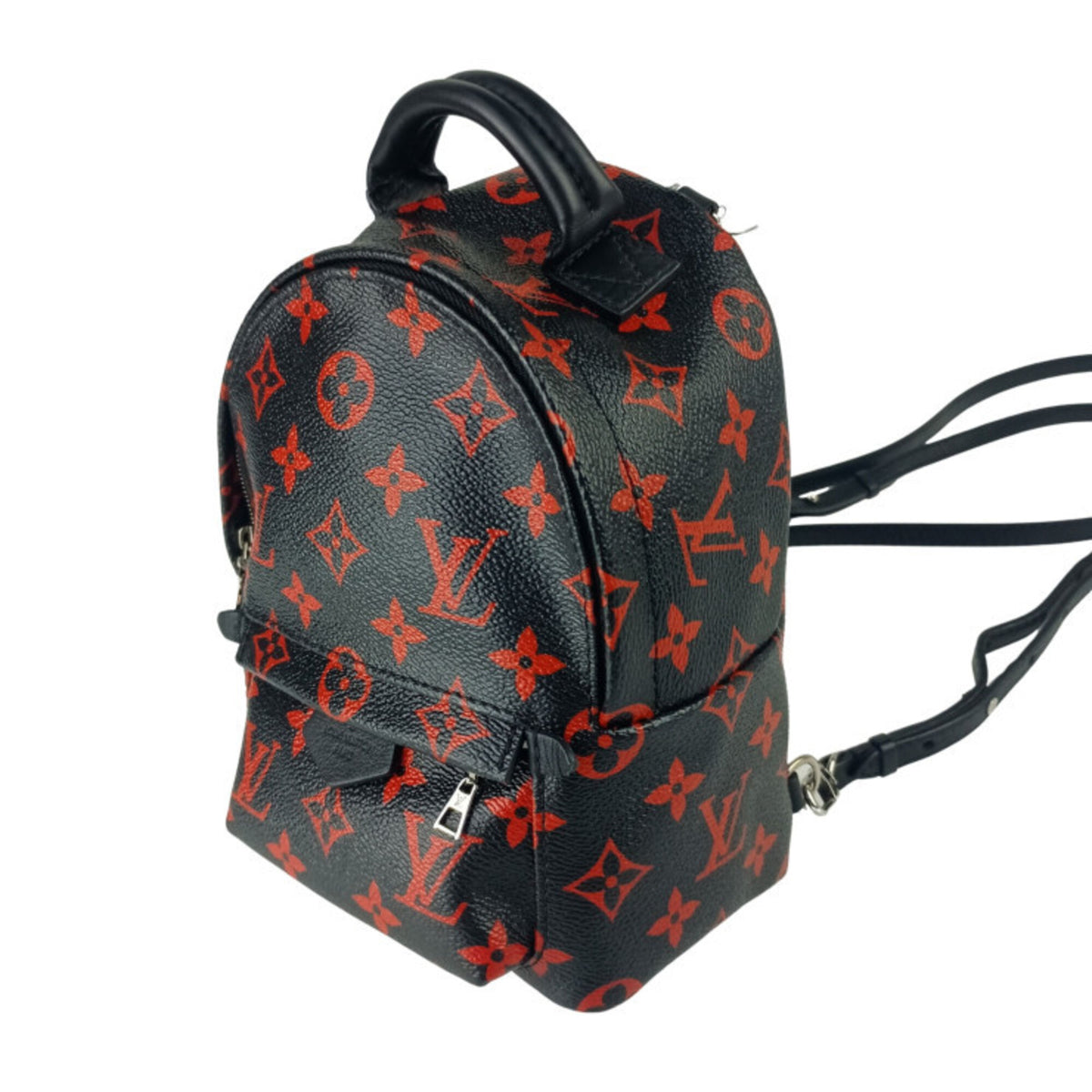 Louis Vuitton Black Red Color Backpack (Pre-Owned)