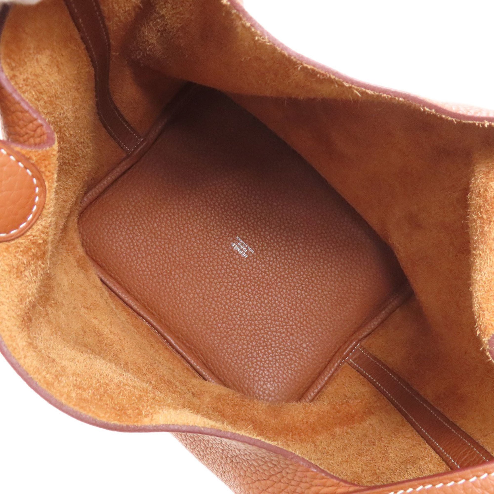 Hermes Gold Handbag (Pre-Owned)