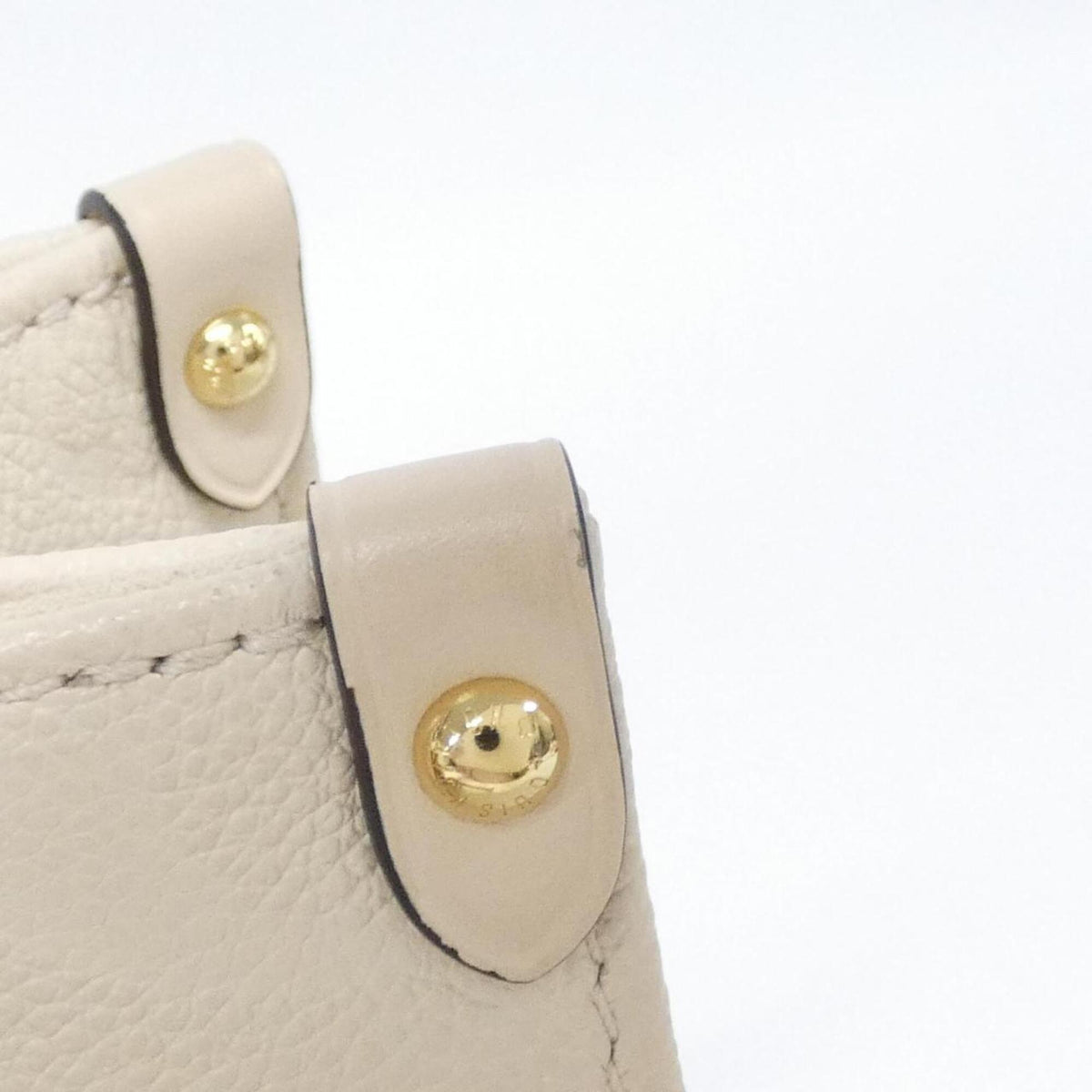 Louis Vuitton Beige Monogram Empreinte Handbag (Pre-Owned)