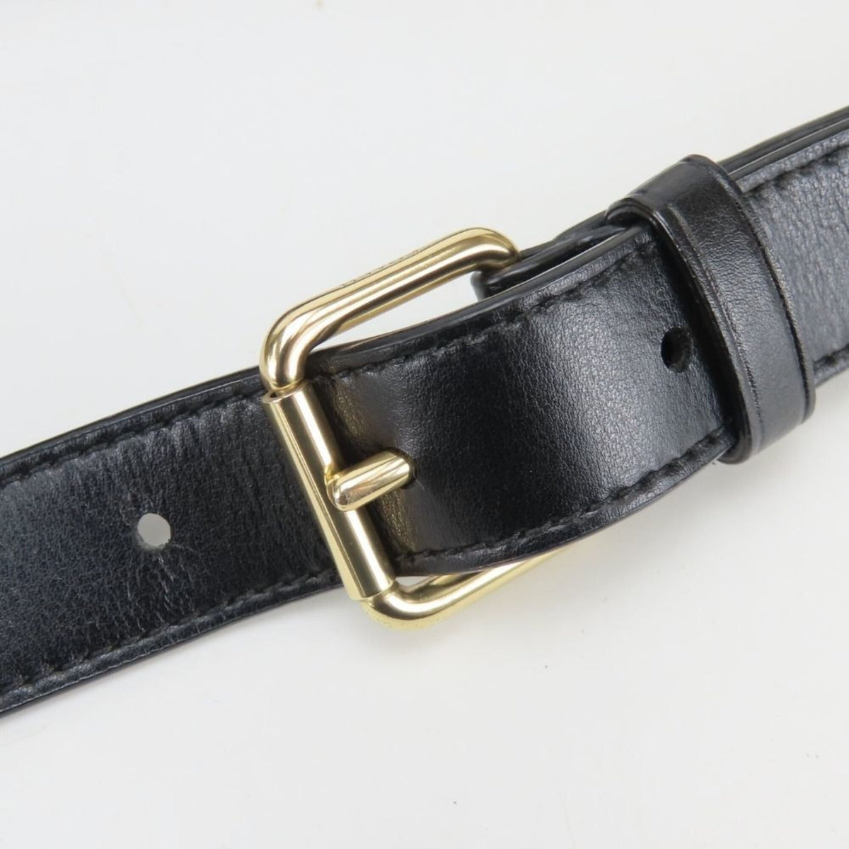 Coach Signature Black Brown Signature Line Sling Bag (Pre-Owned)