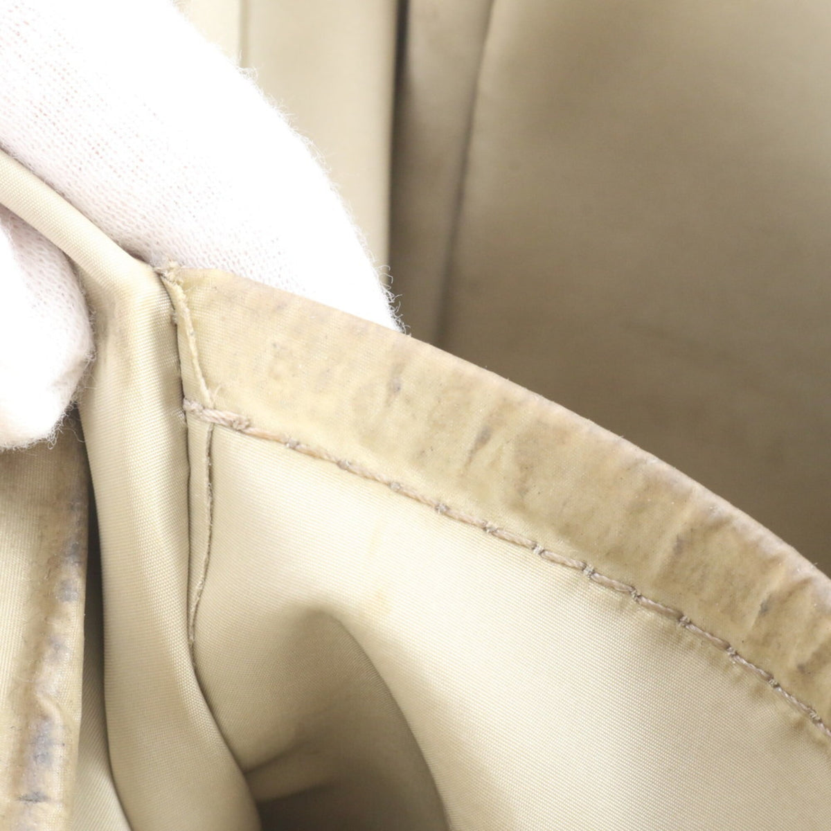 Louis Vuitton Green Khaki Leather Canvas Messenger Bag Shoulder Bag (Pre-Owned)