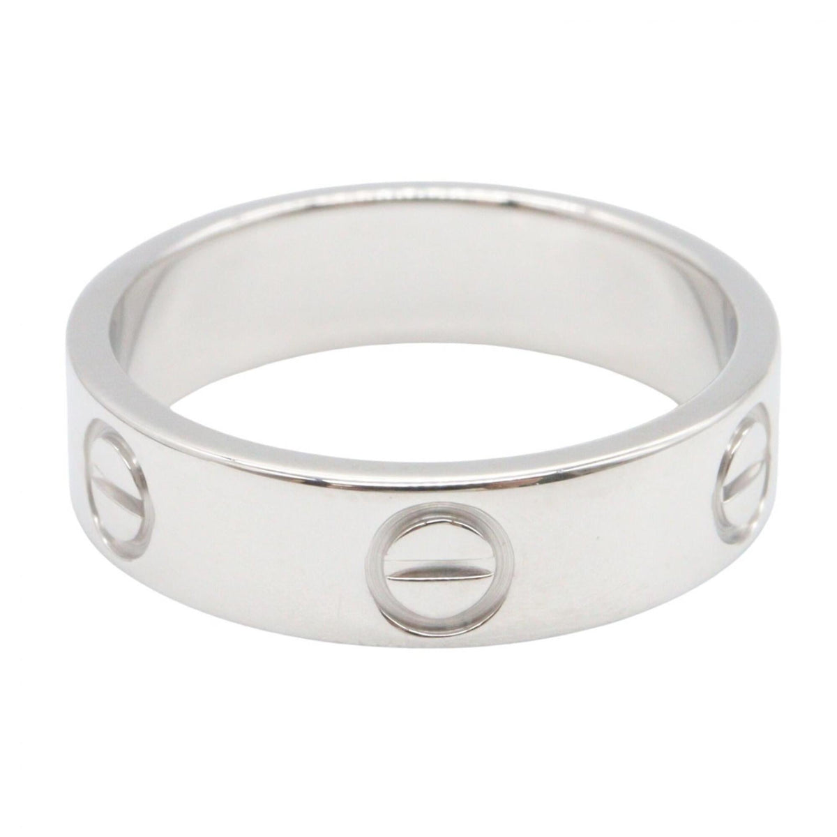 Cartier Silver White Gold (18K) Band Ring (Pre-Owned)