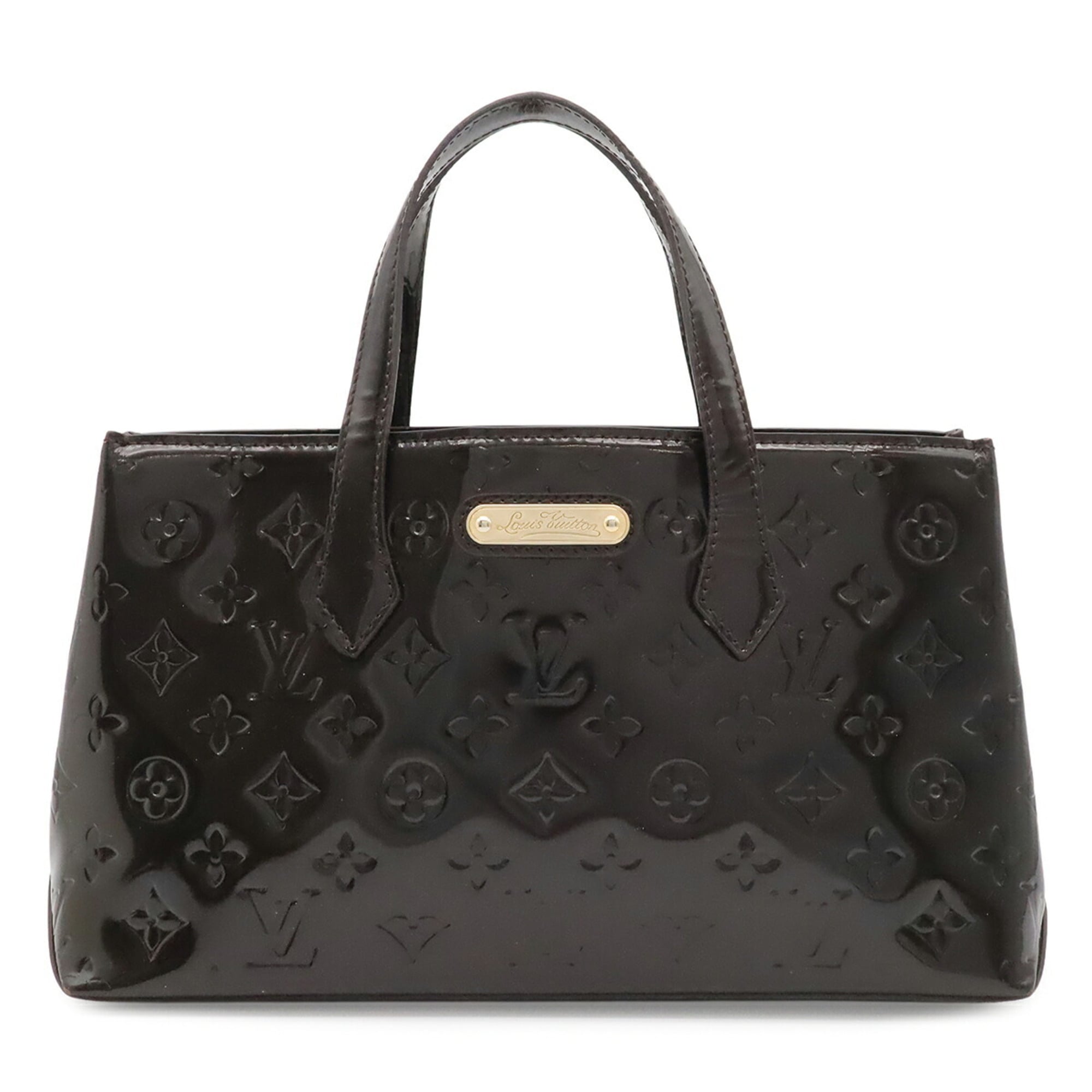 Louis Vuitton Amarante Galle Monogram Vernis Handbag Tote Bag (Pre-Owned)