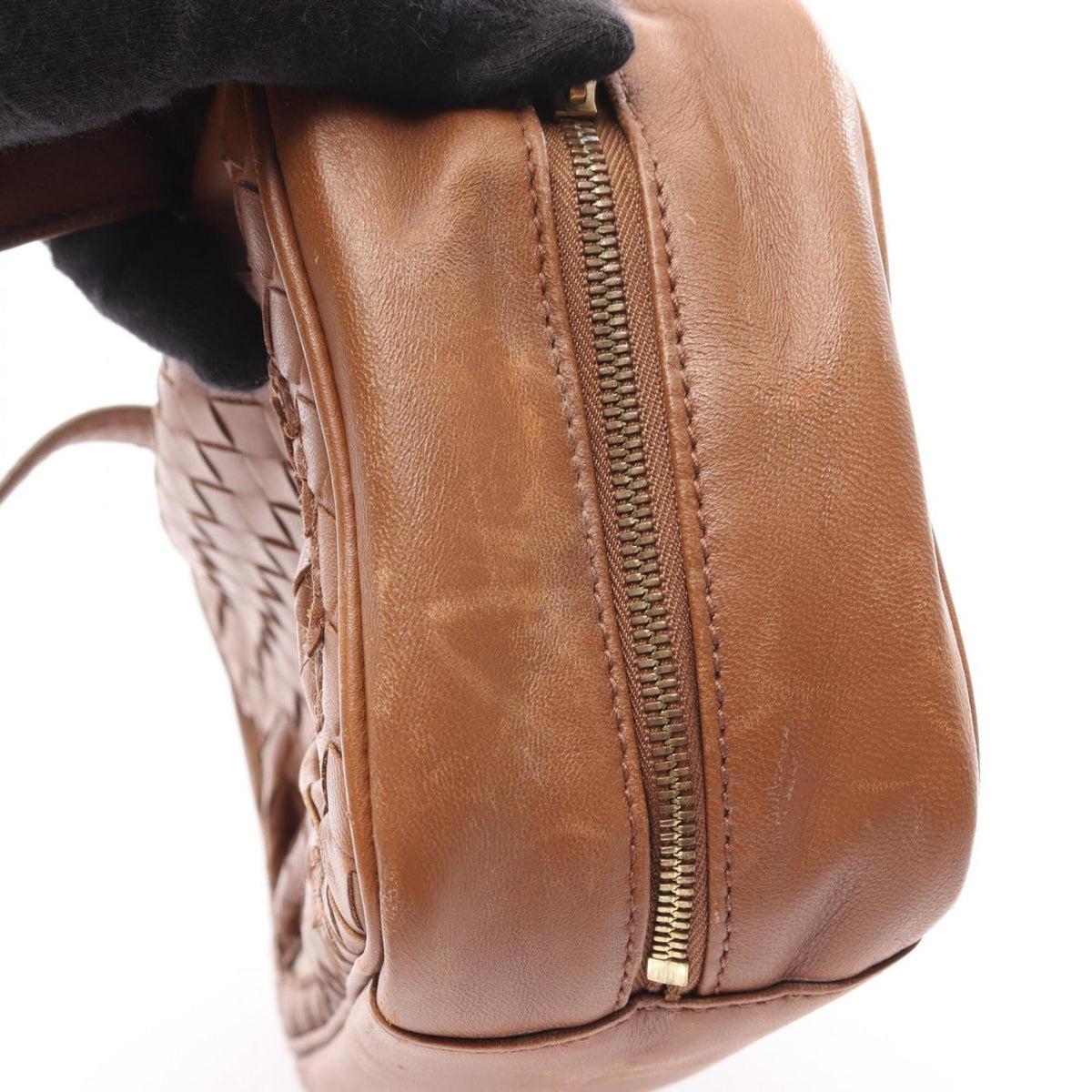 Bottega Veneta Brown Leather Handbag (Pre-Owned)