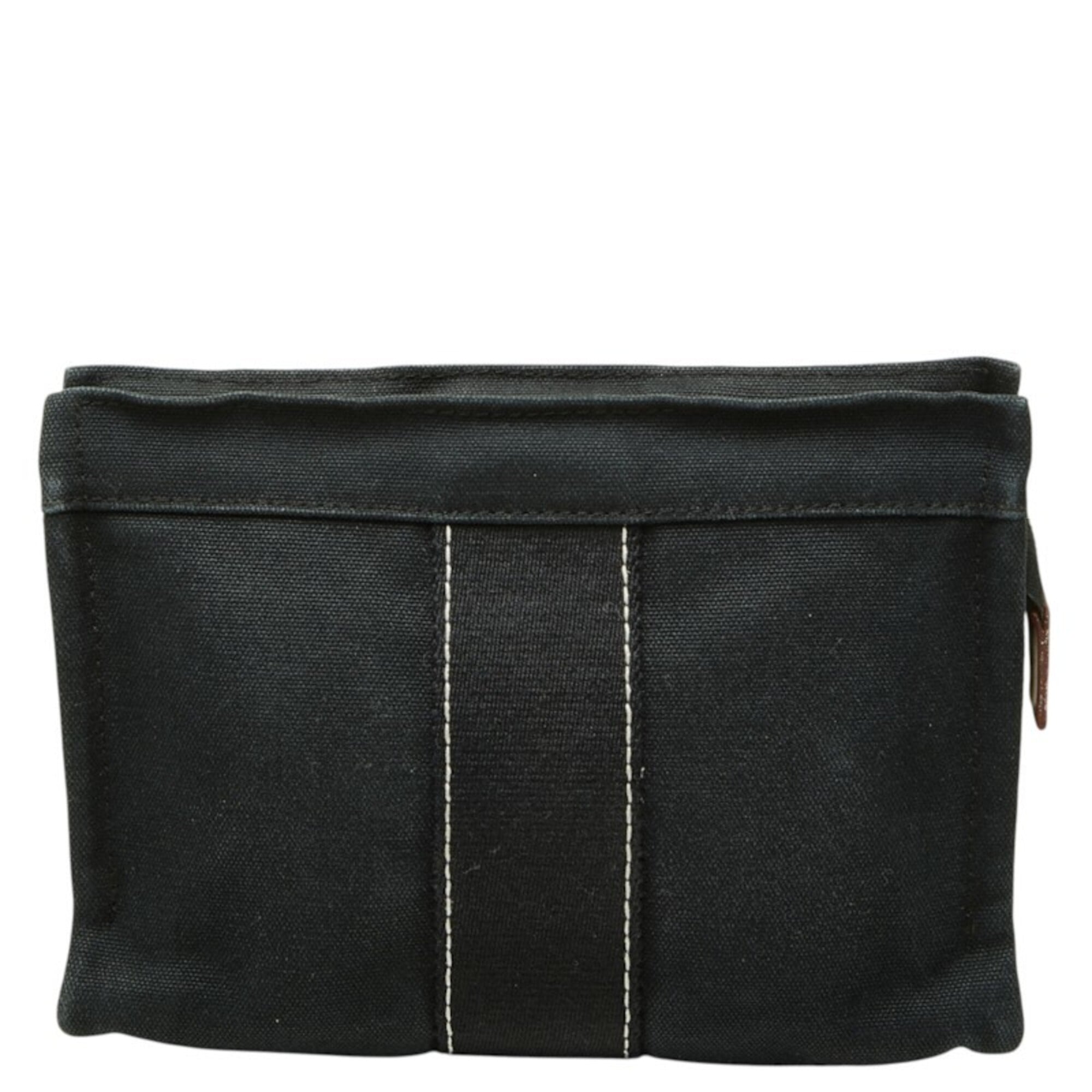 Hermes Black Cotton Handbag Pouch (Pre-Owned)