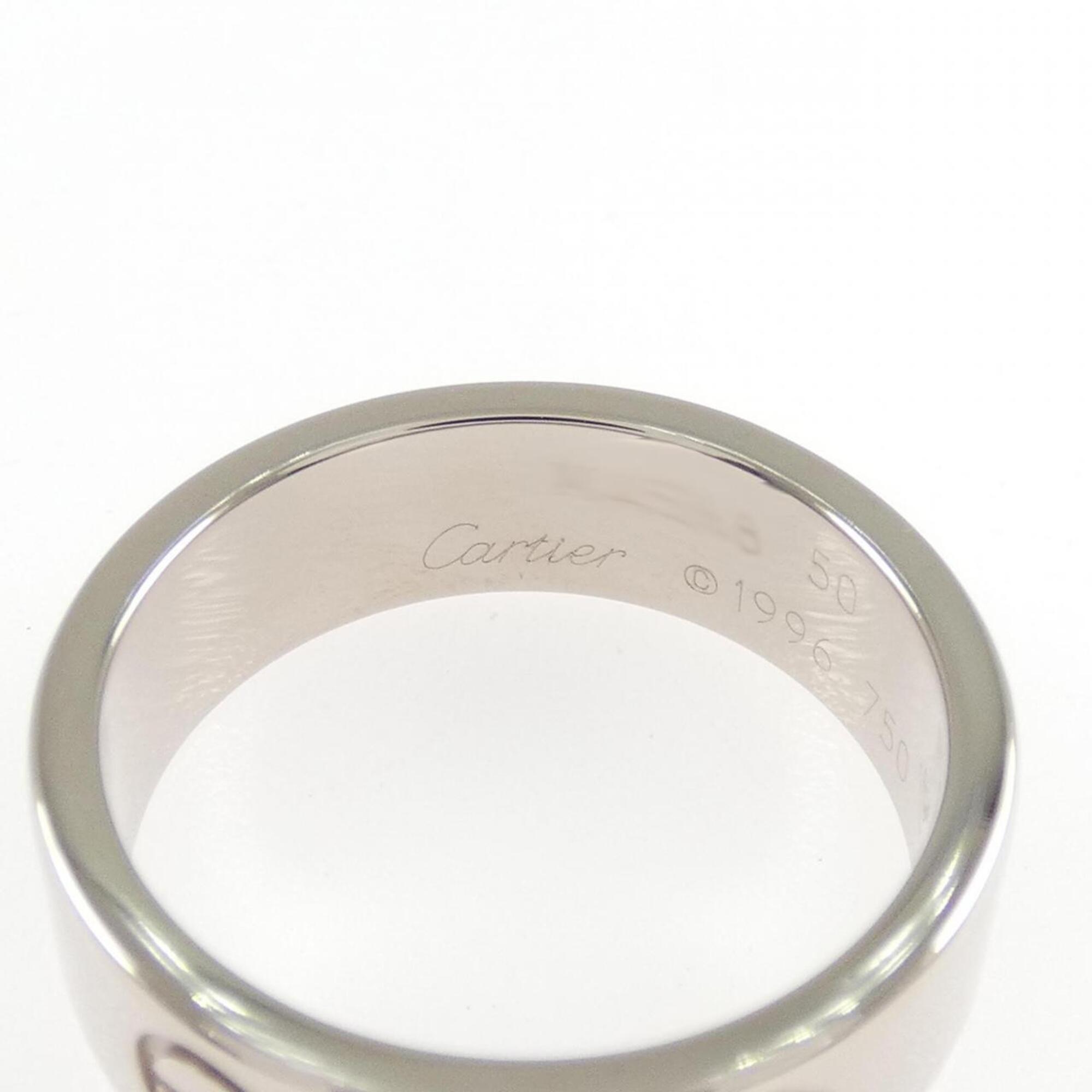 Cartier White Gold White Gold (18K) Band Ring (Pre-Owned)