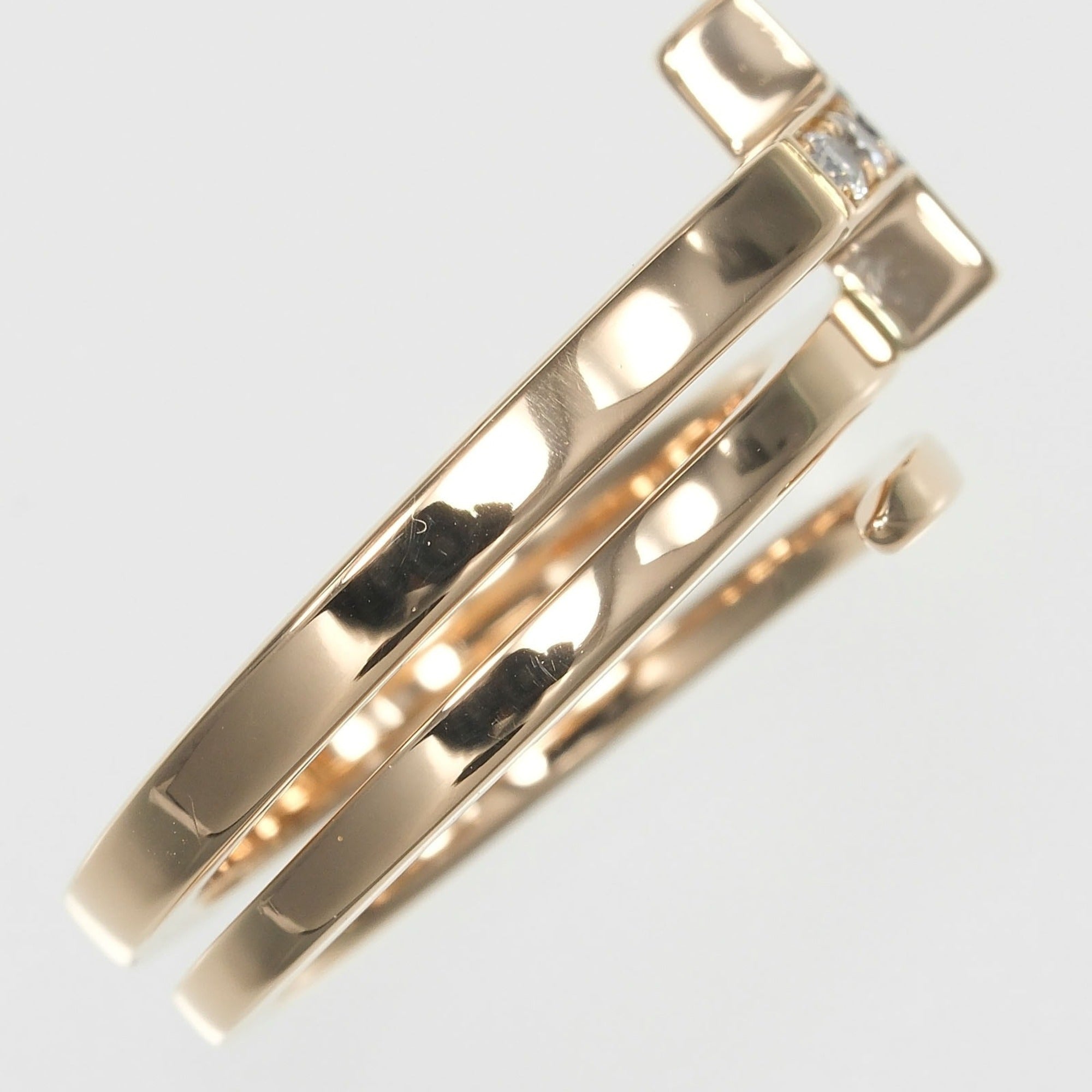 Tiffany Pink Gold (18K) Band Ring (Pre-Owned)