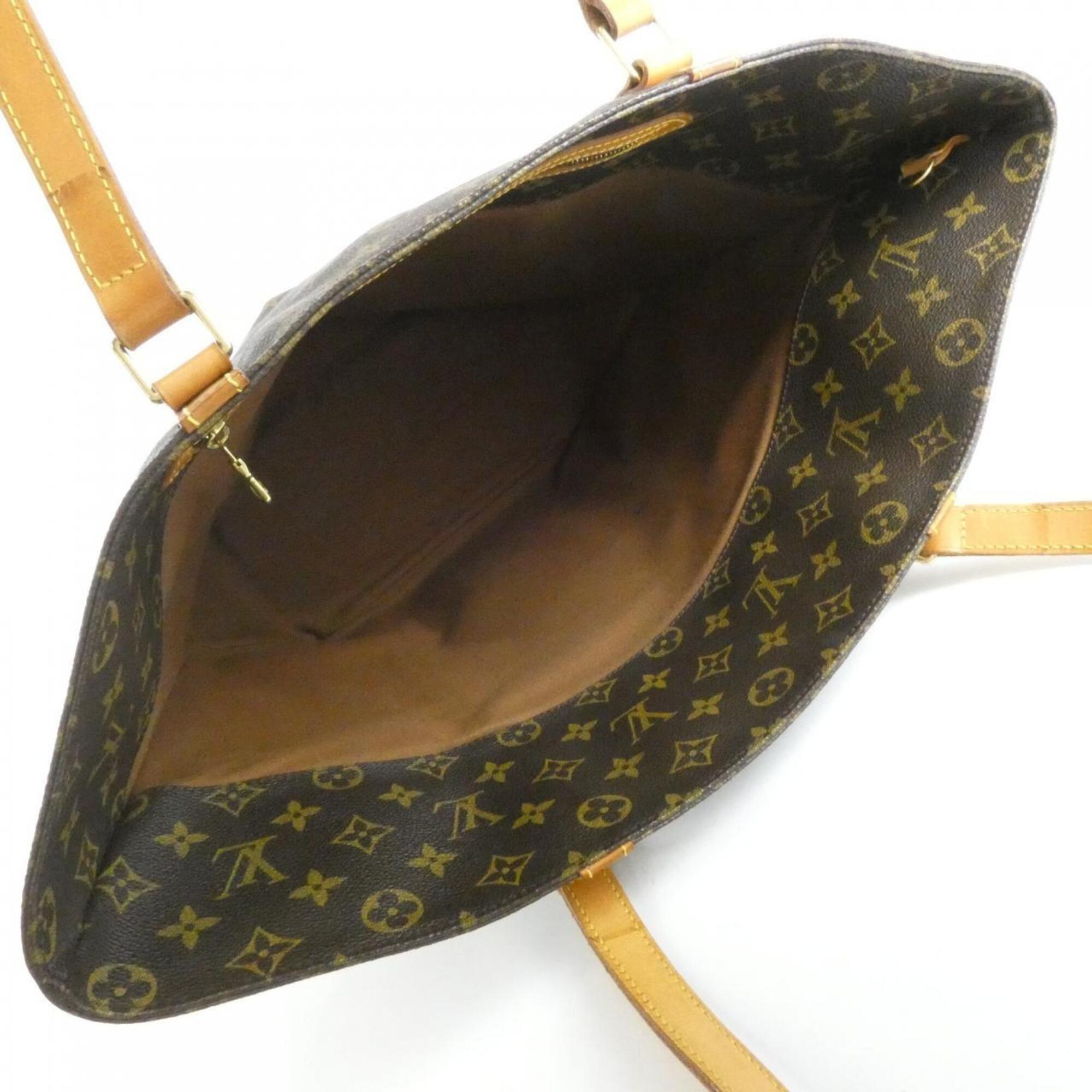 Louis Vuitton Marron Coated Canvas Handbag (Pre-Owned)