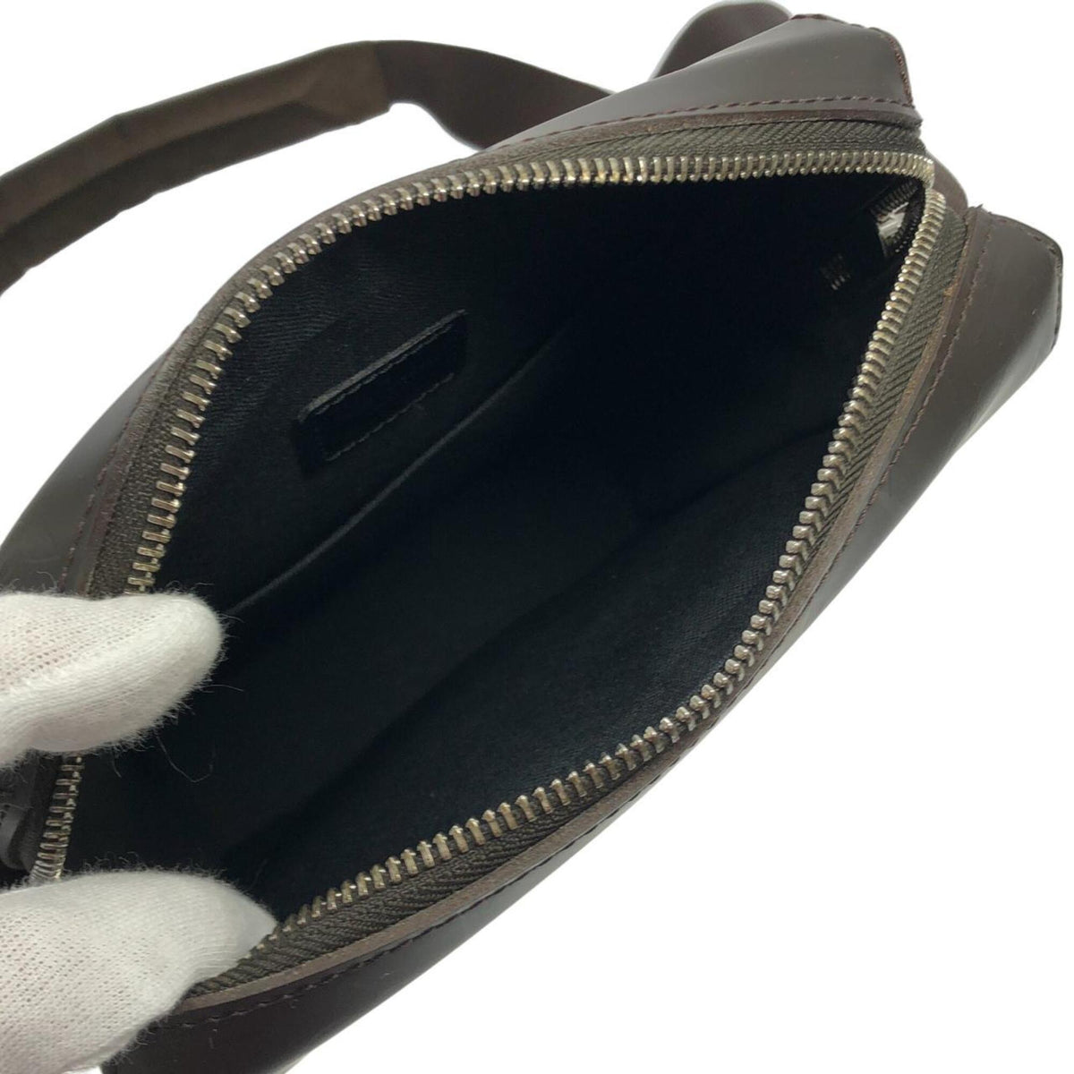 Louis Vuitton Marron Coated Canvas Shoulder Bag (Pre-Owned)