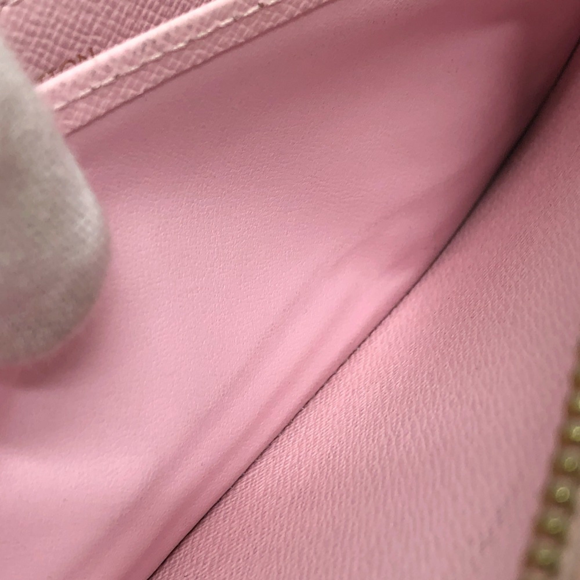 Louis Vuitton Pink Other Long Wallet (Bi-Fold) (Pre-Owned)