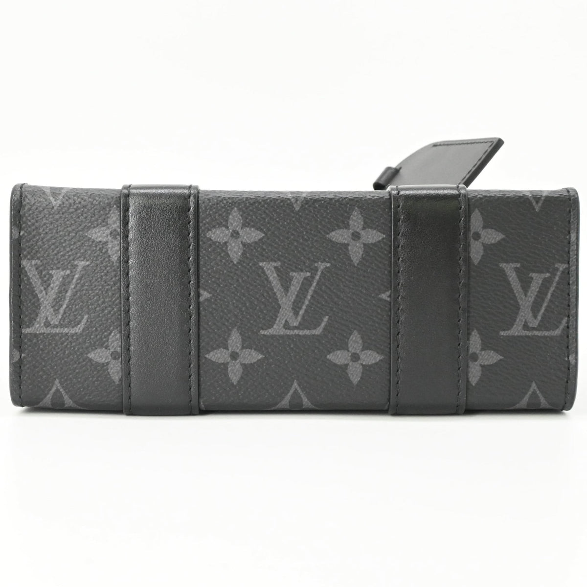 Louis Vuitton Black Monogram Canvas Handbag Shoulder Bag (Pre-Owned)