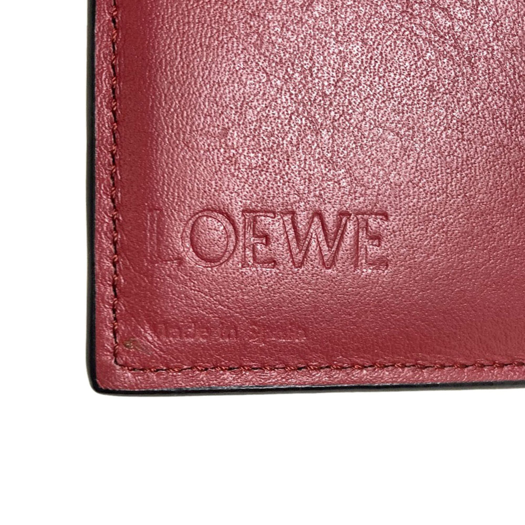 Loewe Brown Leather Wallet (Tri-Fold) (Pre-Owned)