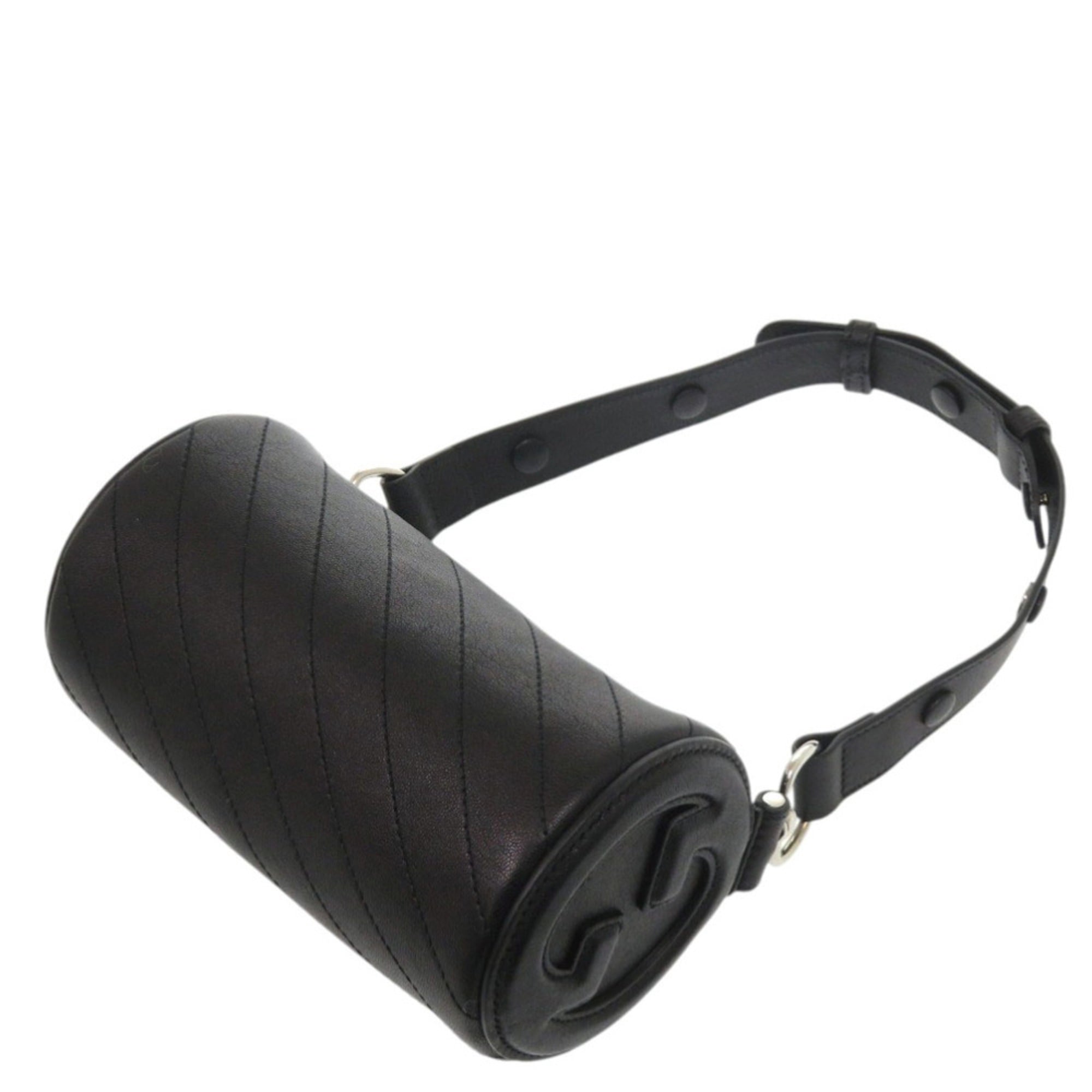 Gucci Black Leather Shoulder Bag (Pre-Owned)