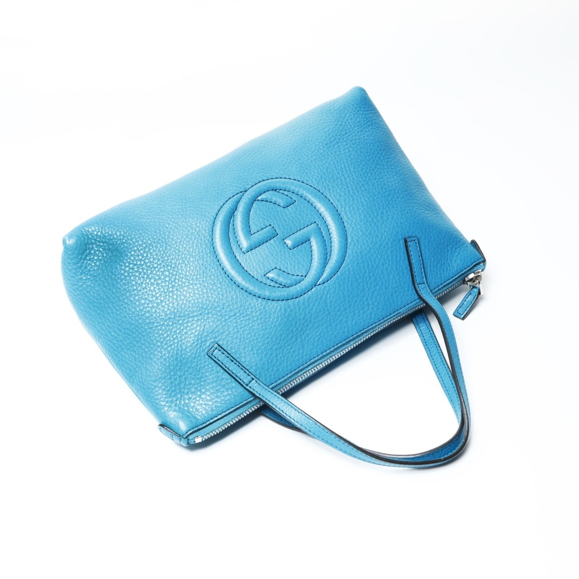 Gucci Blue Handbag (Pre-Owned)