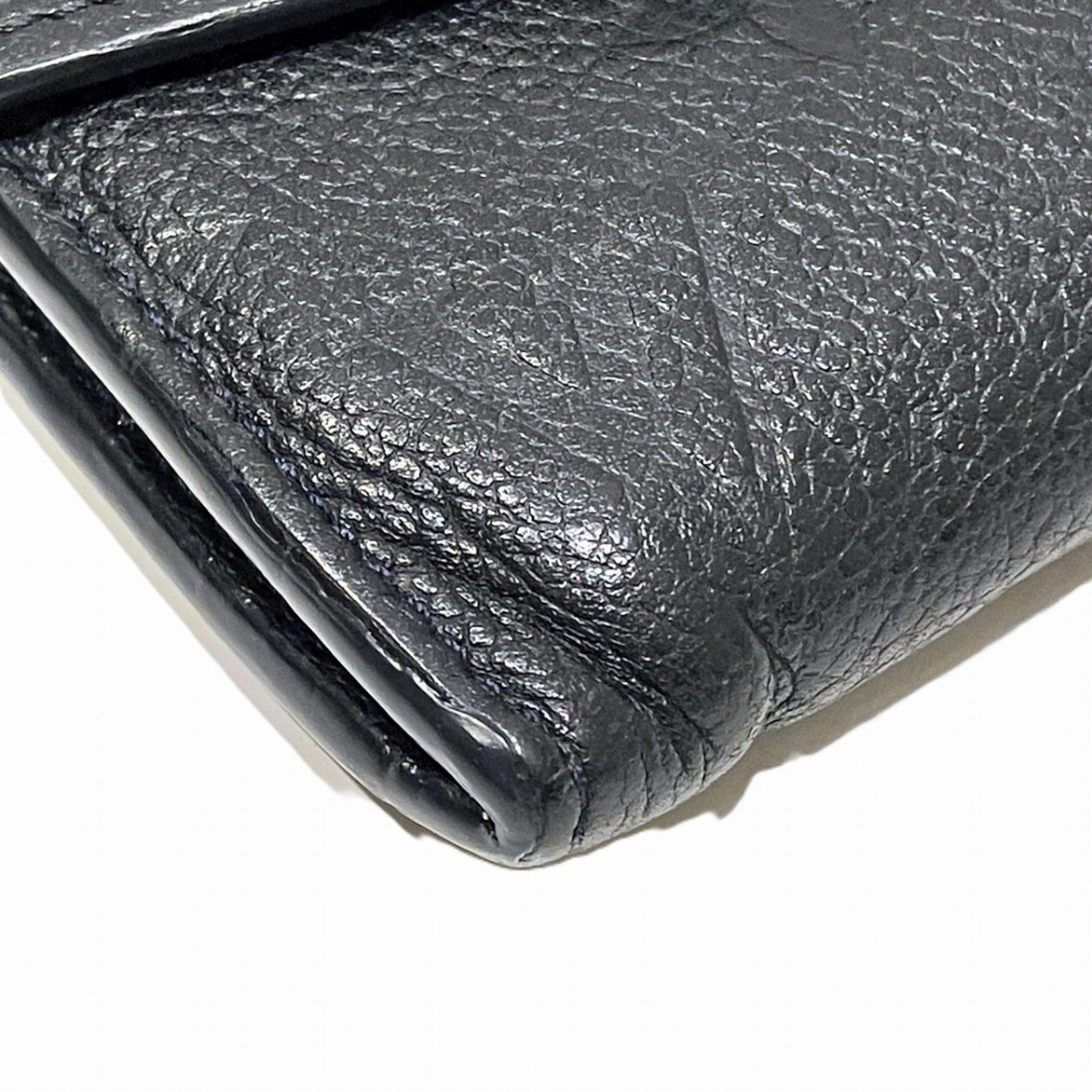 Louis Vuitton Monogram Empreinte Black Monogram Empreinte Long Wallet (Bi-Fold) (Pre-Owned)