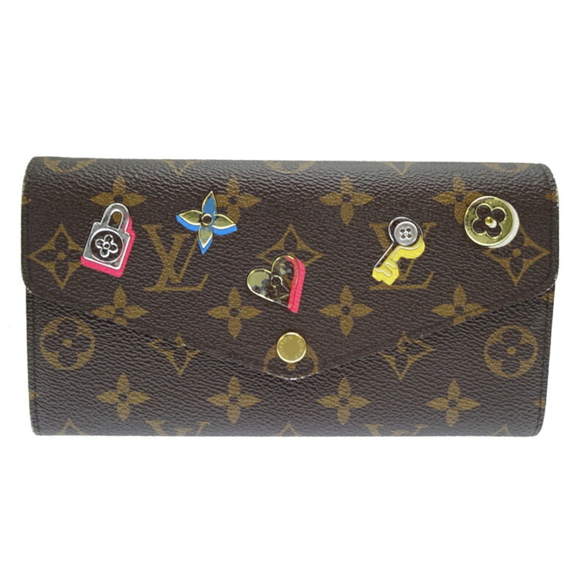 Louis Vuitton Brown Monogram Monogram Long Wallet (Tri-Fold) (Pre-Owned)