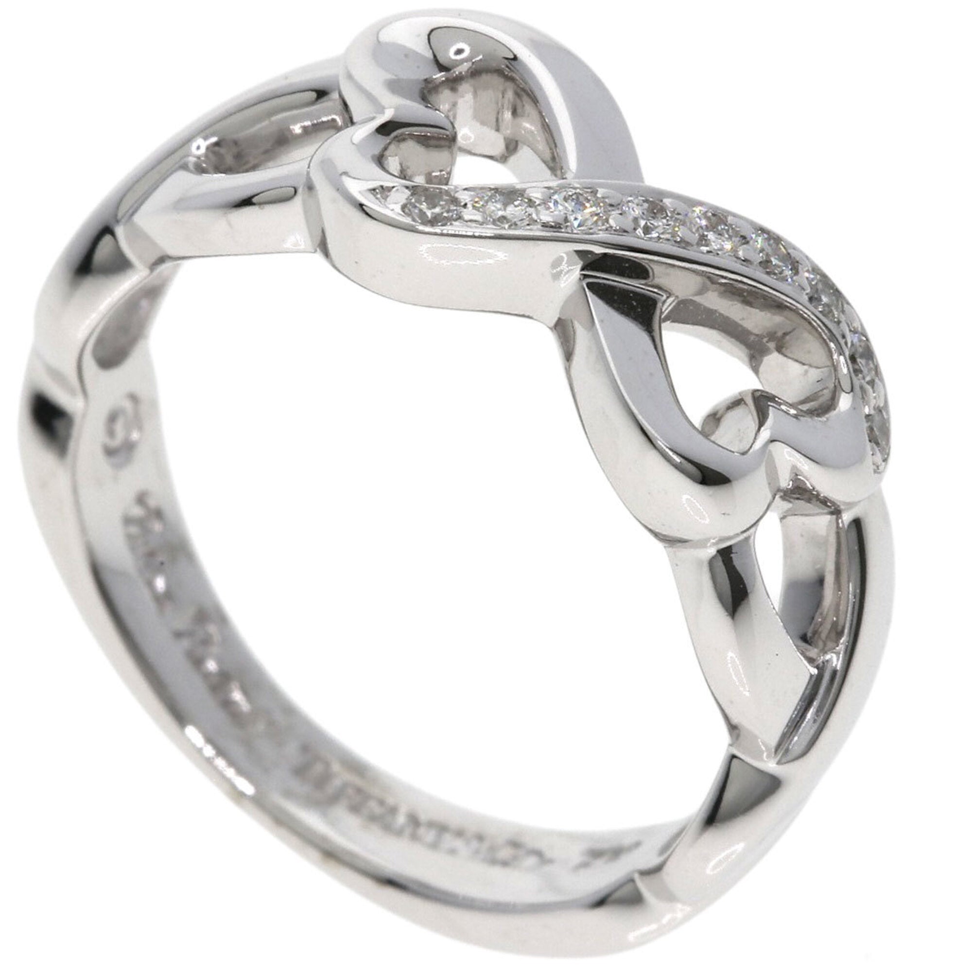 Tiffany White Gold White Gold (18K) Band Ring (Pre-Owned)