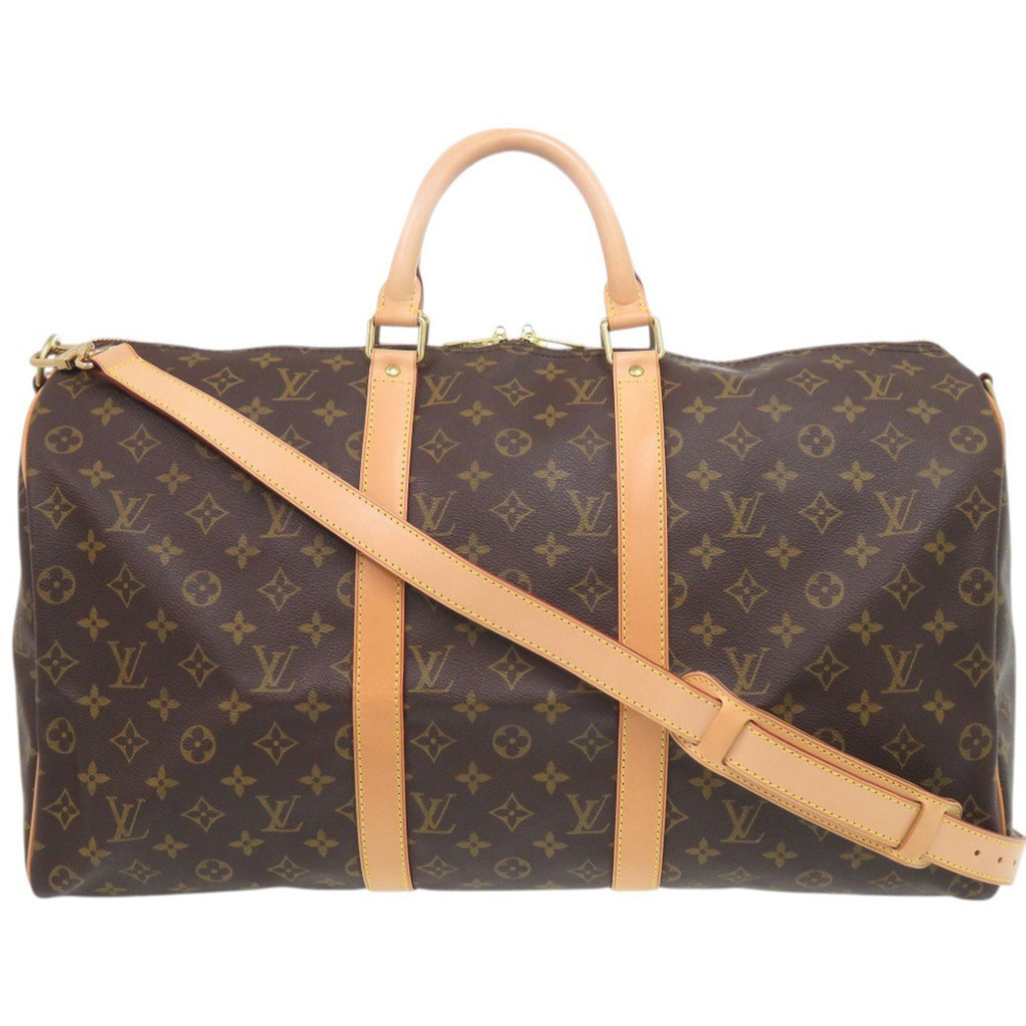 Louis Vuitton Brown Monogram Monogram Boston Bag (Pre-Owned)