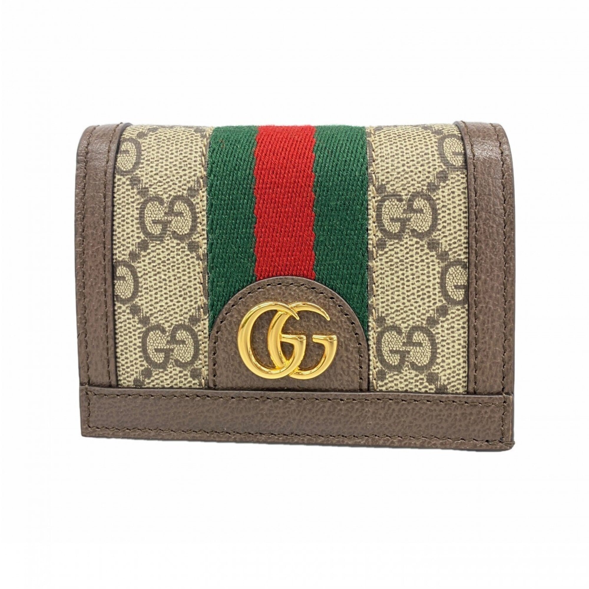 Gucci Brown Pvc Wallet (Bi-Fold) (Pre-Owned)
