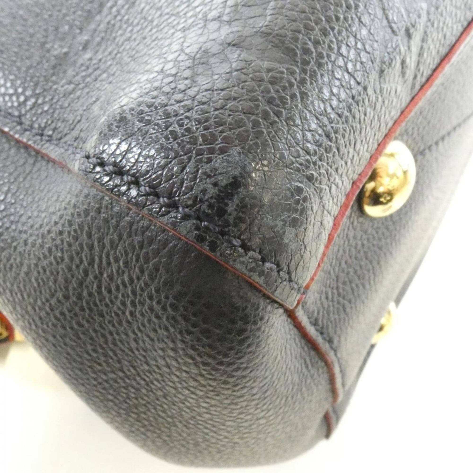 Louis Vuitton Blue Marine Rouge Leather Handbag (Pre-Owned)