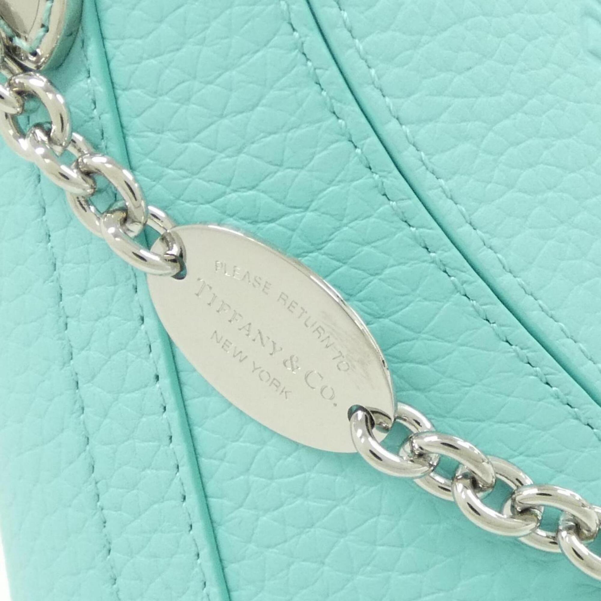 Tiffany Tiffany Blue Leather Handbag (Pre-Owned)