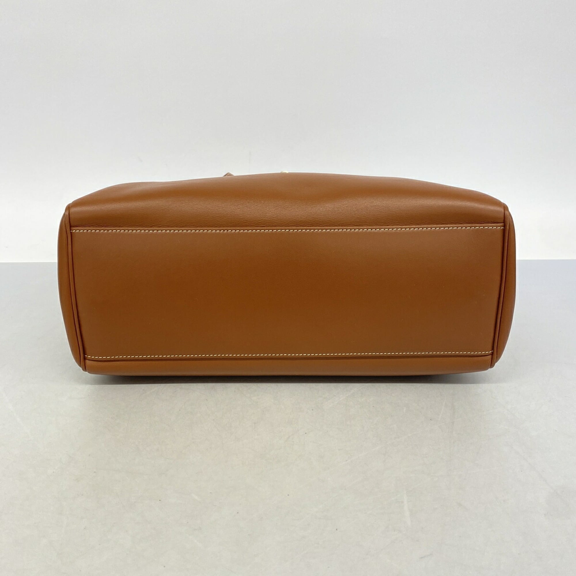 Celine Brown Leather Shoulder Bag (Pre-Owned)