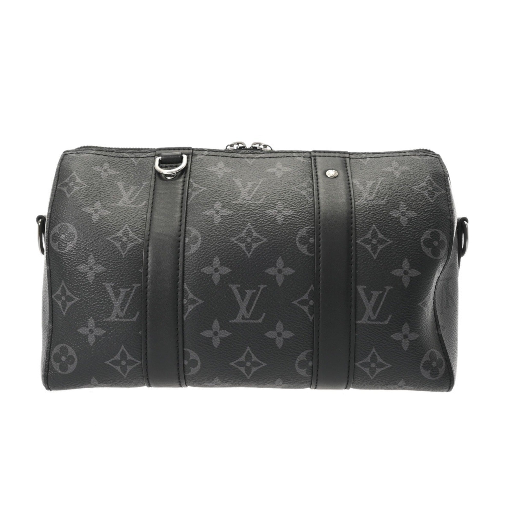 Louis Vuitton Black Gray Monogram Eclipse Monogram Eclipse Shoulder Bag (Pre-Owned)