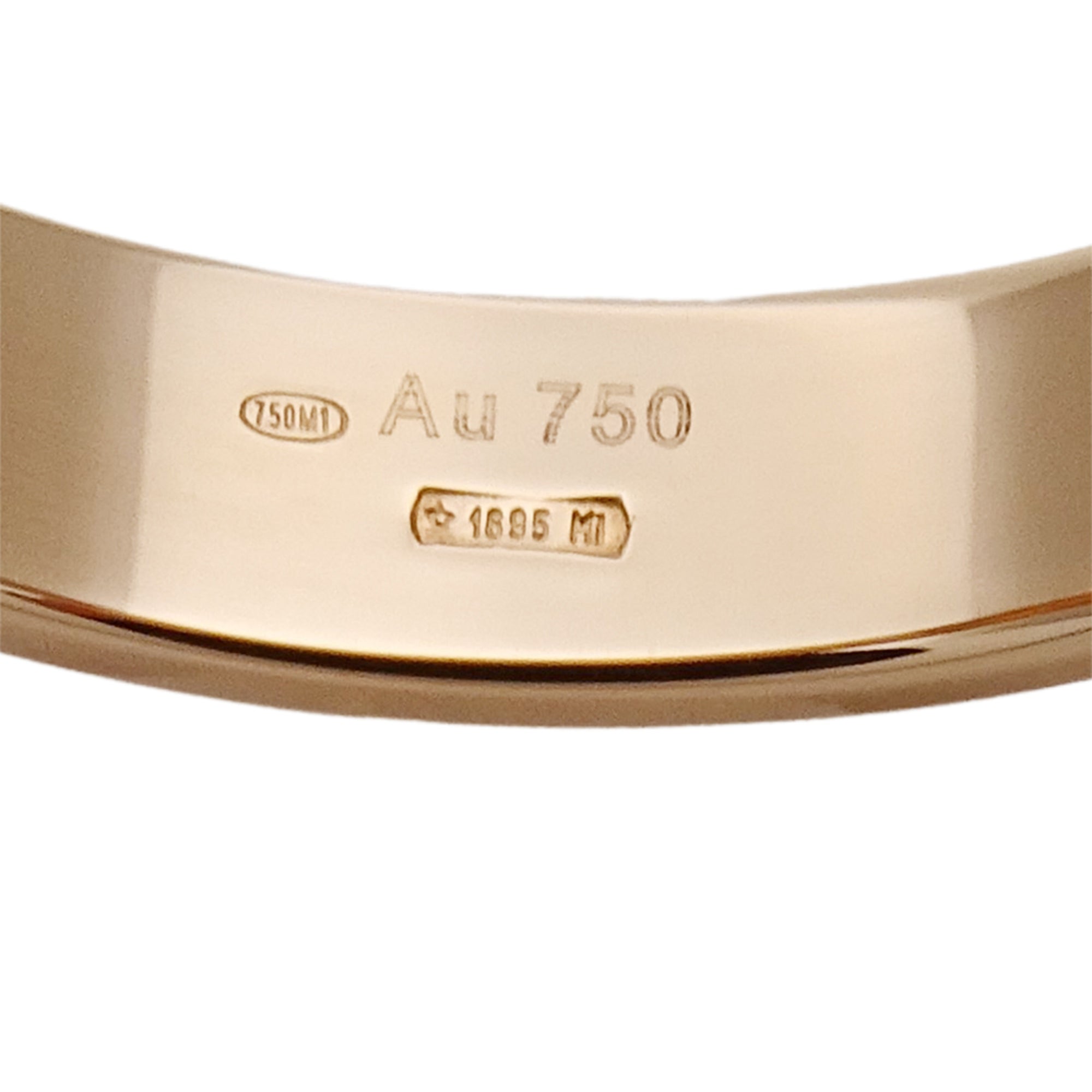 Gucci Icon Pink Gold Pink Gold (18K) Band Ring (Pre-Owned)