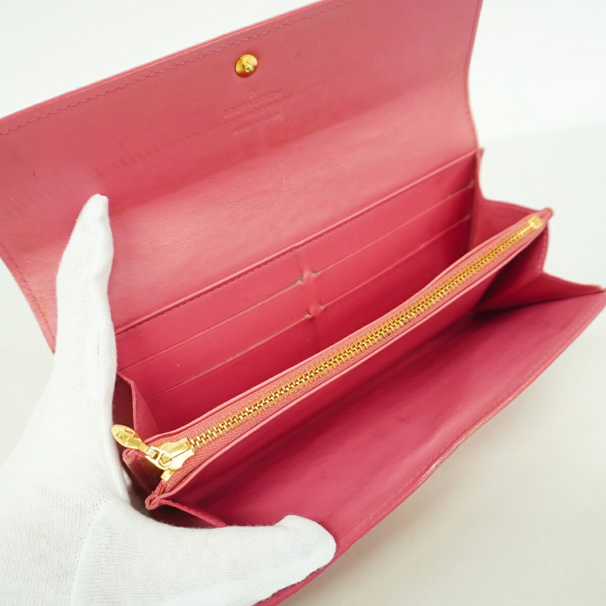 Louis Vuitton Framboise Long Wallet (Bi-Fold) (Pre-Owned)