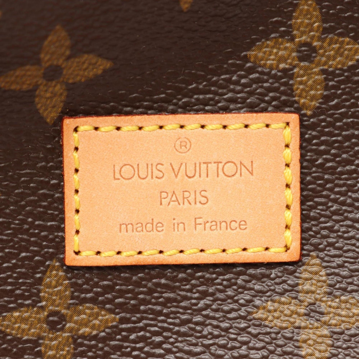 Louis Vuitton Brown Monogram Monogram Leather Handbag Shoulder Bag (Pre-Owned)