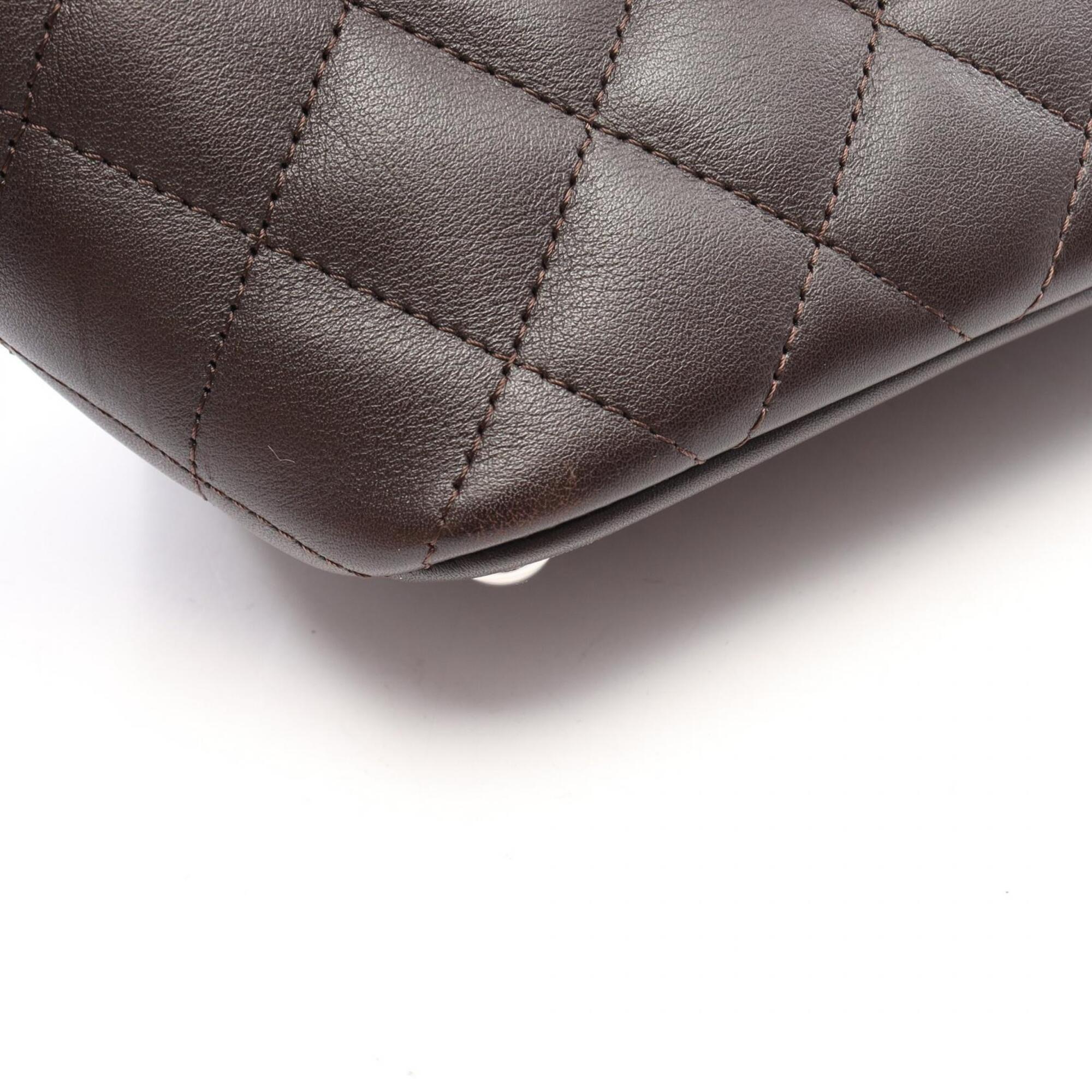 Chanel Brown Cambon Ligne Handbag Tote Bag (Pre-Owned)