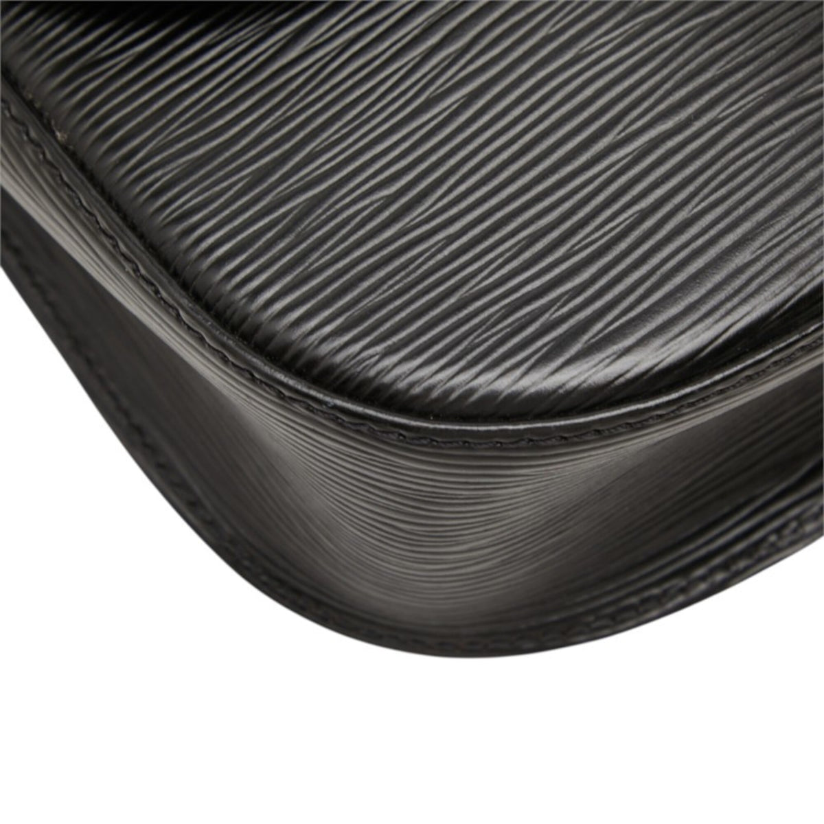 Louis Vuitton Epi Black Noir Leather Shoulder Bag (Pre-Owned)